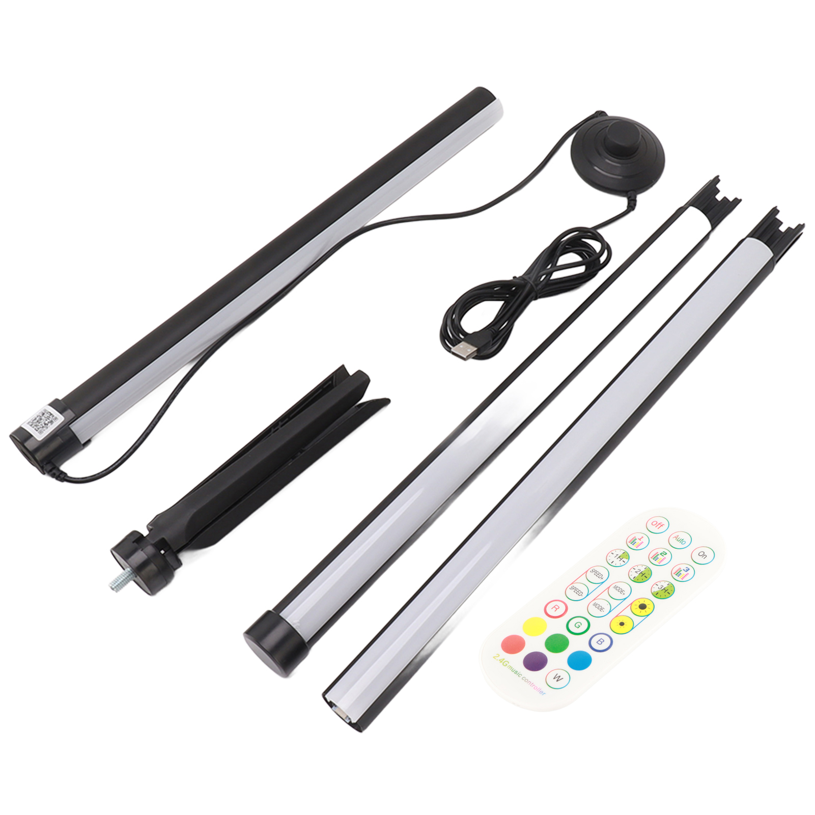 1,2 M (47,2 Zoll) Rgb-led-eckstehleuchte, Usb-betrieben Mit Bluetooth, App- Und Fernbedienungssteuerung, Musiksynchronisation, Moderne Eckleuchte Für Das Wohnzimmer