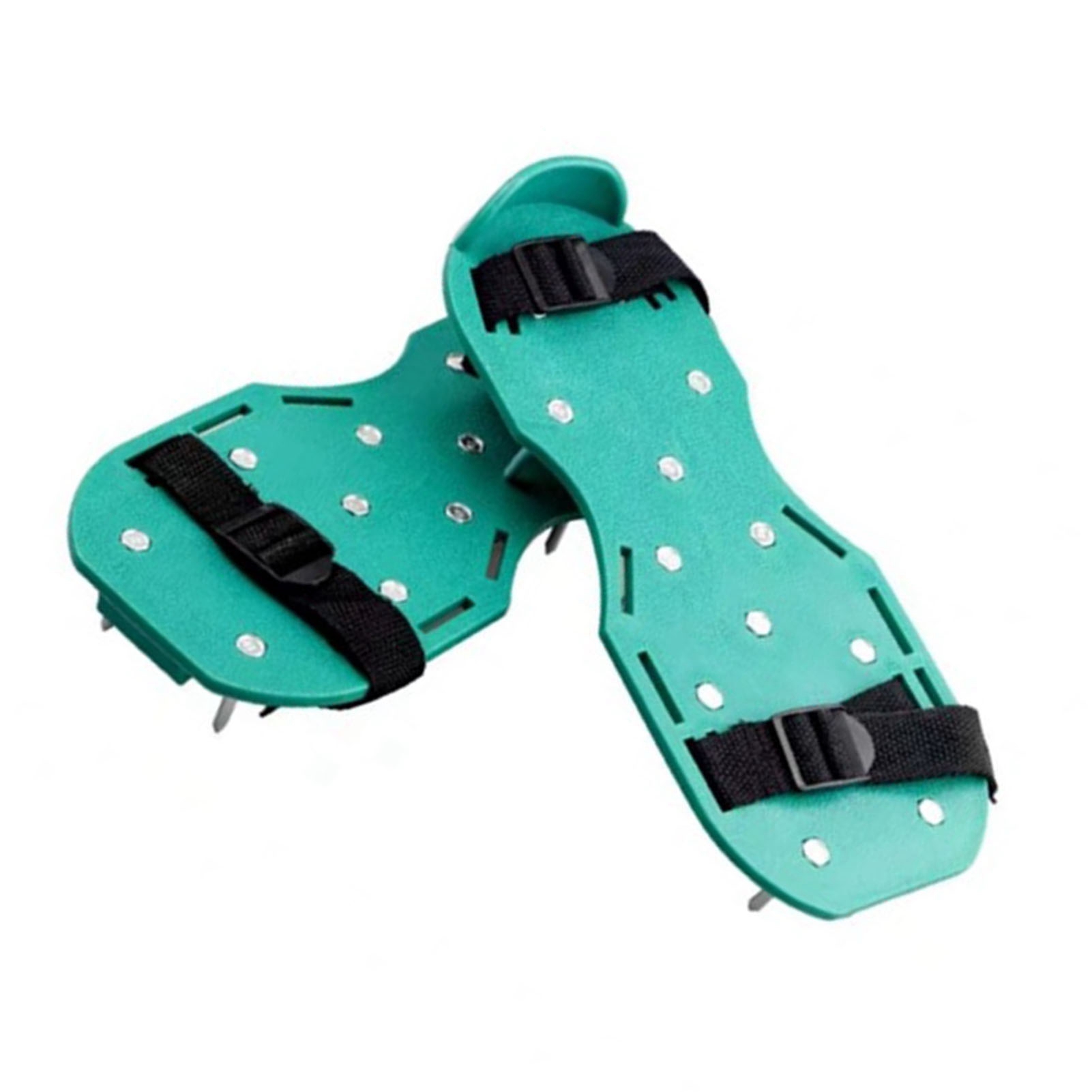 Rasenlüfterschuhe, Gartensandalen Mit Spikes, Geriffelte Sohlen Für Den Boden, Mit Verstellbaren Riemen Für Die Rasenpflege