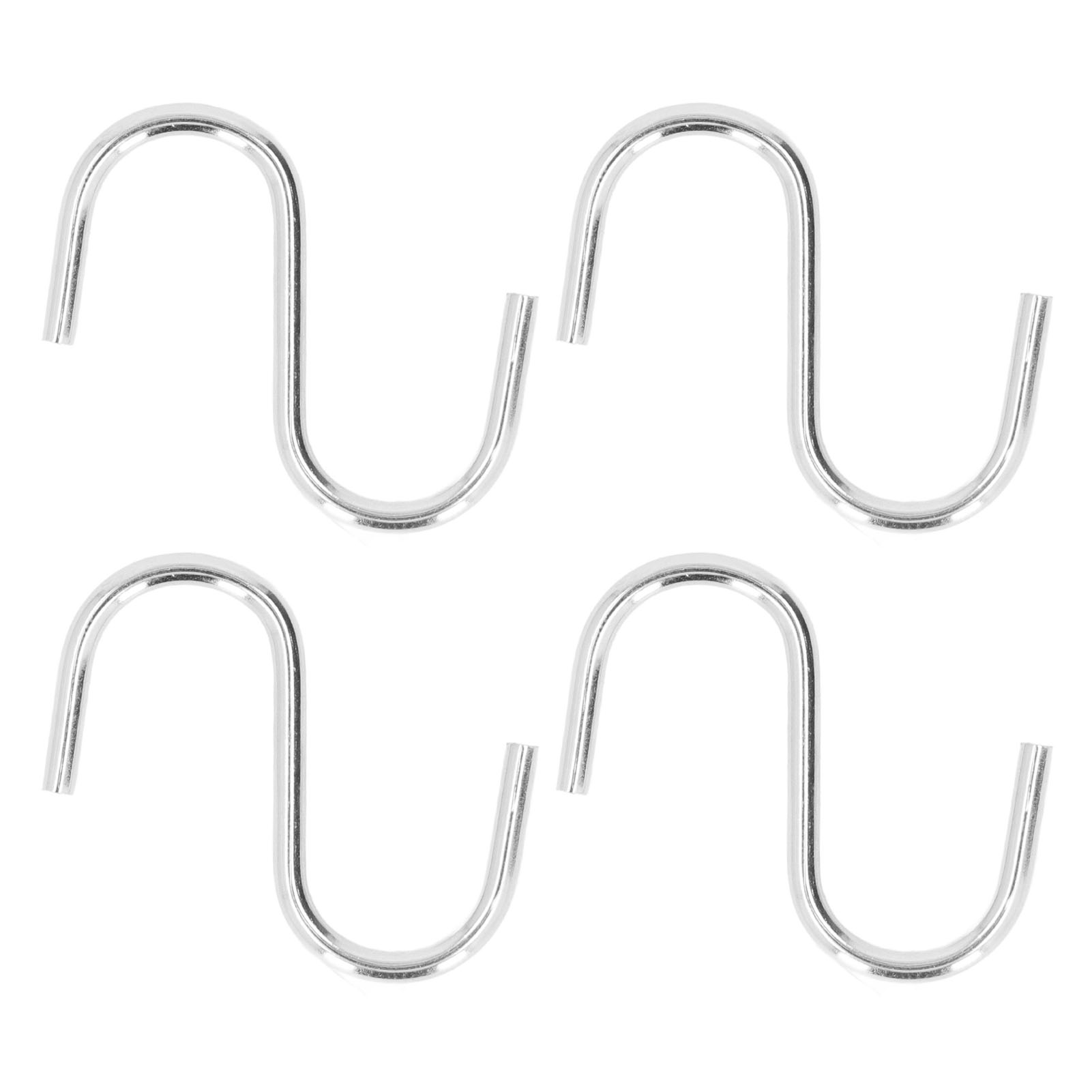 Set Mit 4 Robusten, Rutschfesten S-haken Aus Metall Für Küche, Werkstatt, Bad Und Garten