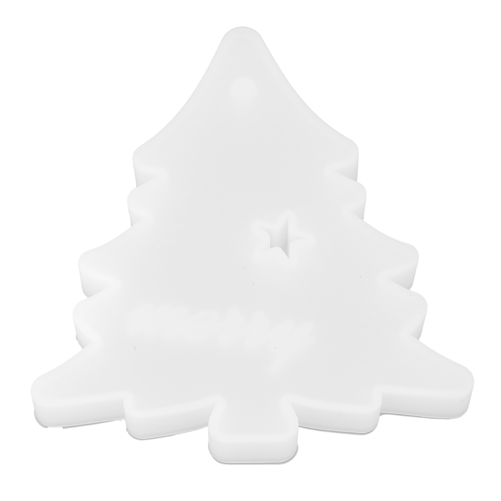 Set Mit 3 Wiederverwendbaren Silikon-weihnachtsbaumformen, Zum Selbermachen, Mini Und Tragbar