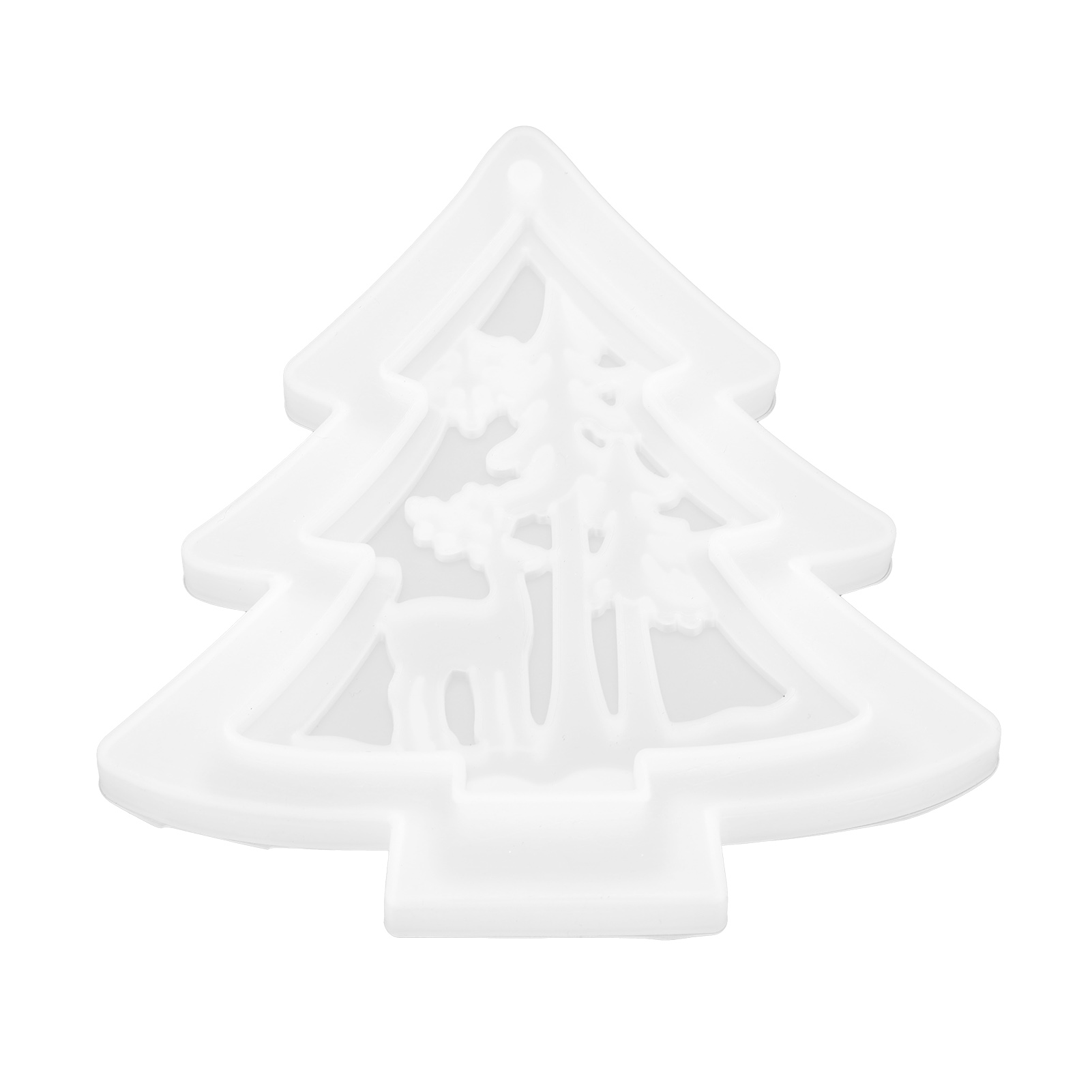 Langlebige, Reißfeste Silikonform Für Harz, Christbaum- Und Rentierschmuck Sowie Diy-bastelarbeiten.