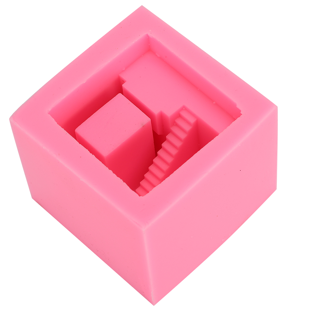 Silikonform Für Seife In Hausform, Gebäudearchitektur, Diy-dekoration, Formzubehör