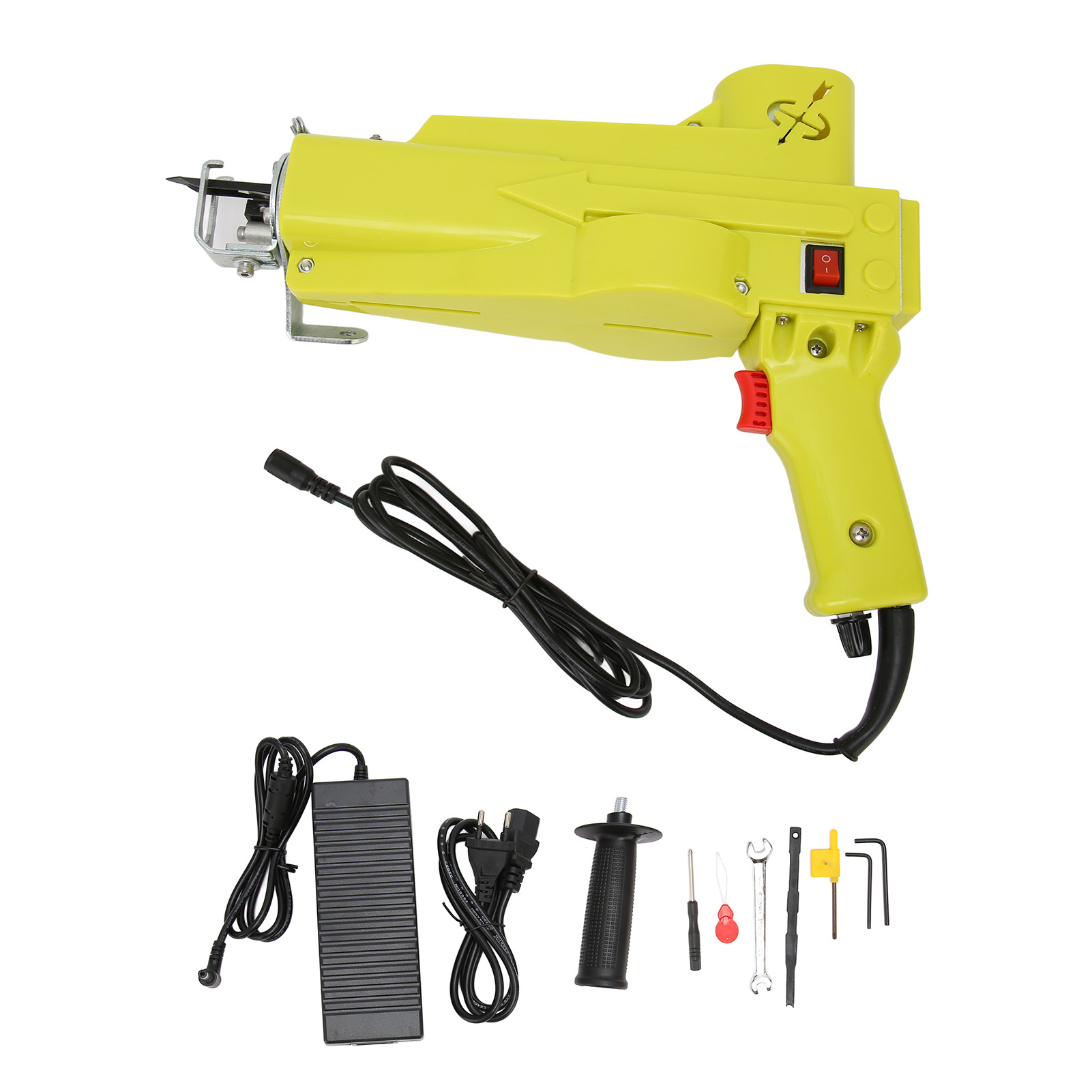 Hocheffiziente 2-in-1-tuftingmaschine, Elektrische Teppich- Und Beflockungsmaschine, Für Einsteiger, 100–240 V Eu-stecker