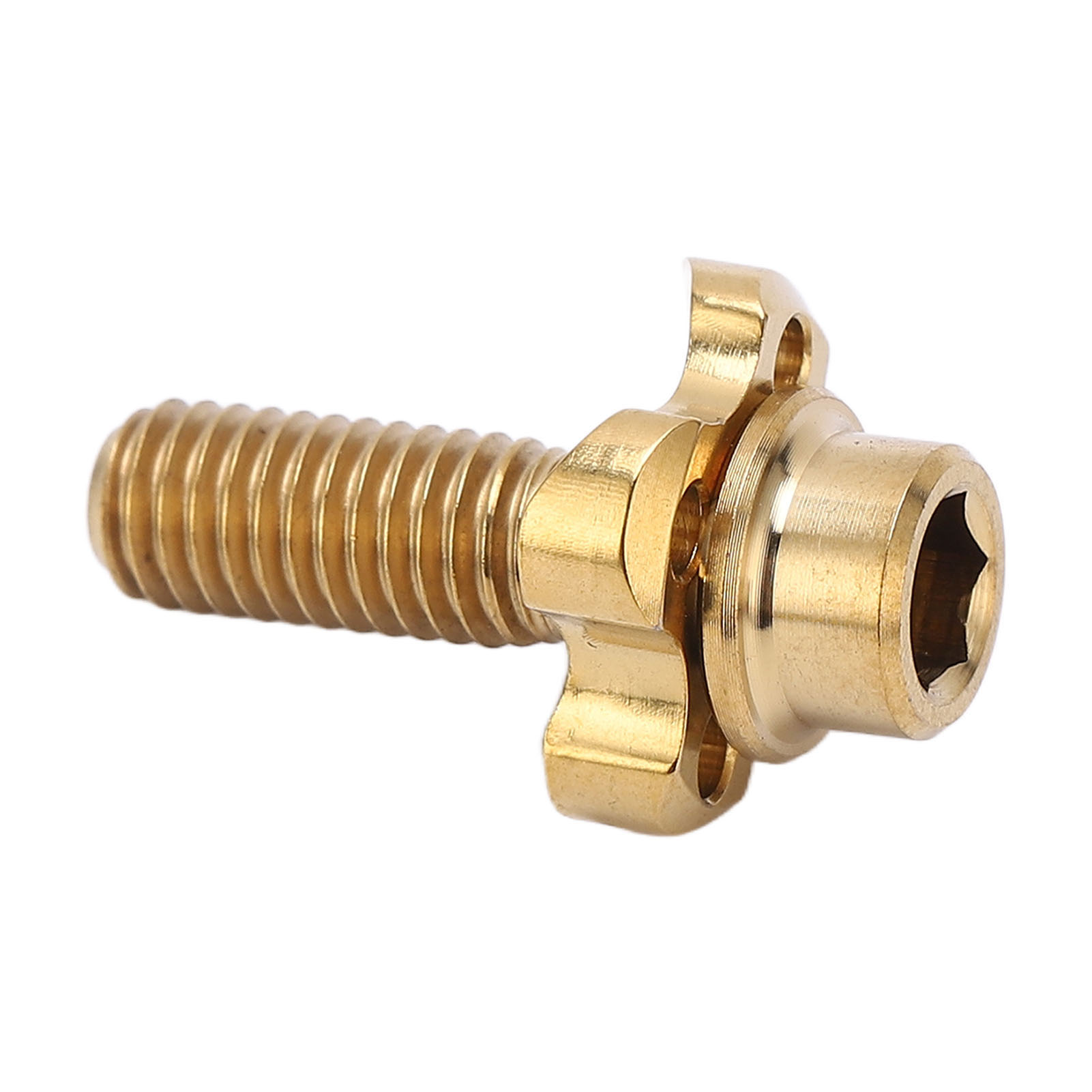 Risk Fahrrad-umwerfer-schraubensatz, Hohle Titanlegierung, Zubehör Für Faltumwerfer, Gold