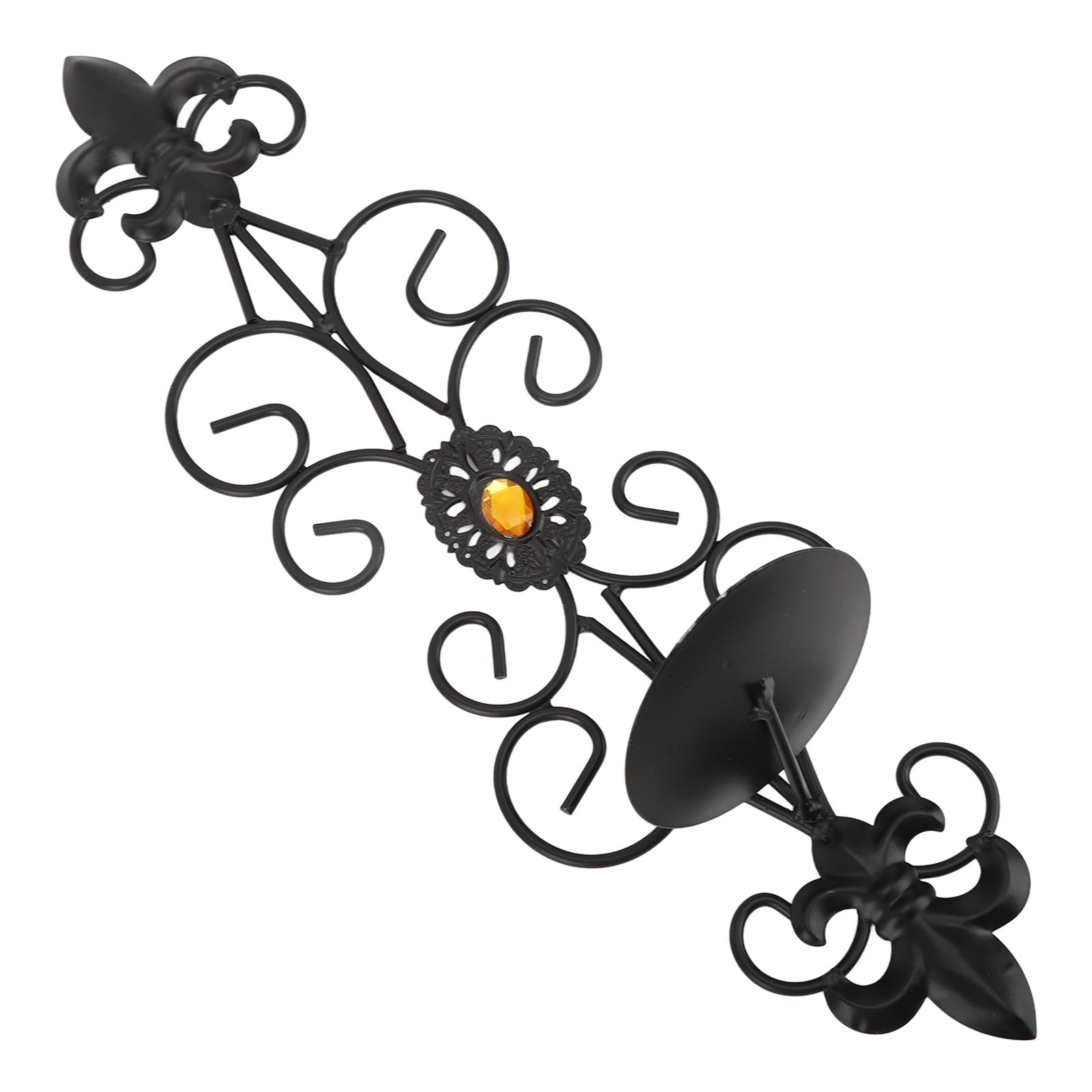 Retro-wandkerzenhalter Mit Eingelegtem Diamanten Zur Dekoration Von Wohn- Und Schlafzimmern
