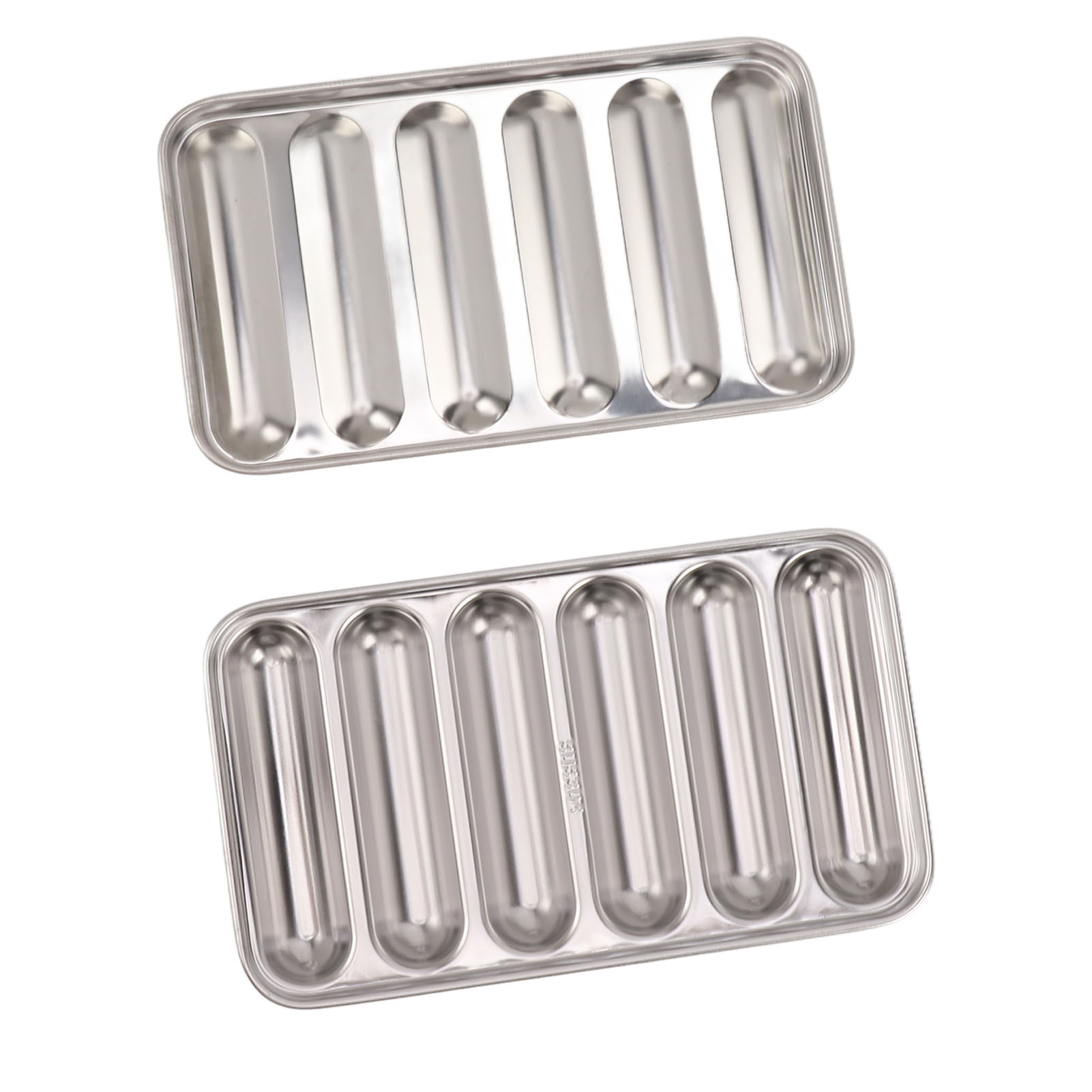 Metall-hotdog-form Mit 6 Mulden Zum Backen Und Dämpfen (diy)