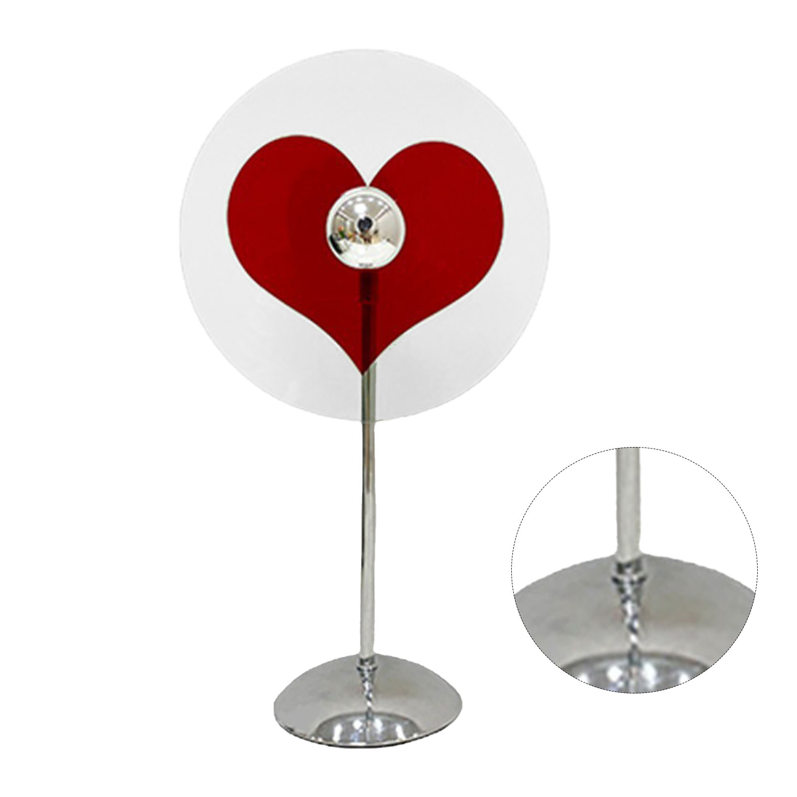 Herzförmige Stehlampe Mit Strahler, 4 W, Sanftes, Warmes Licht, 360° Drehbar, Stimmungsvolle Beleuchtung