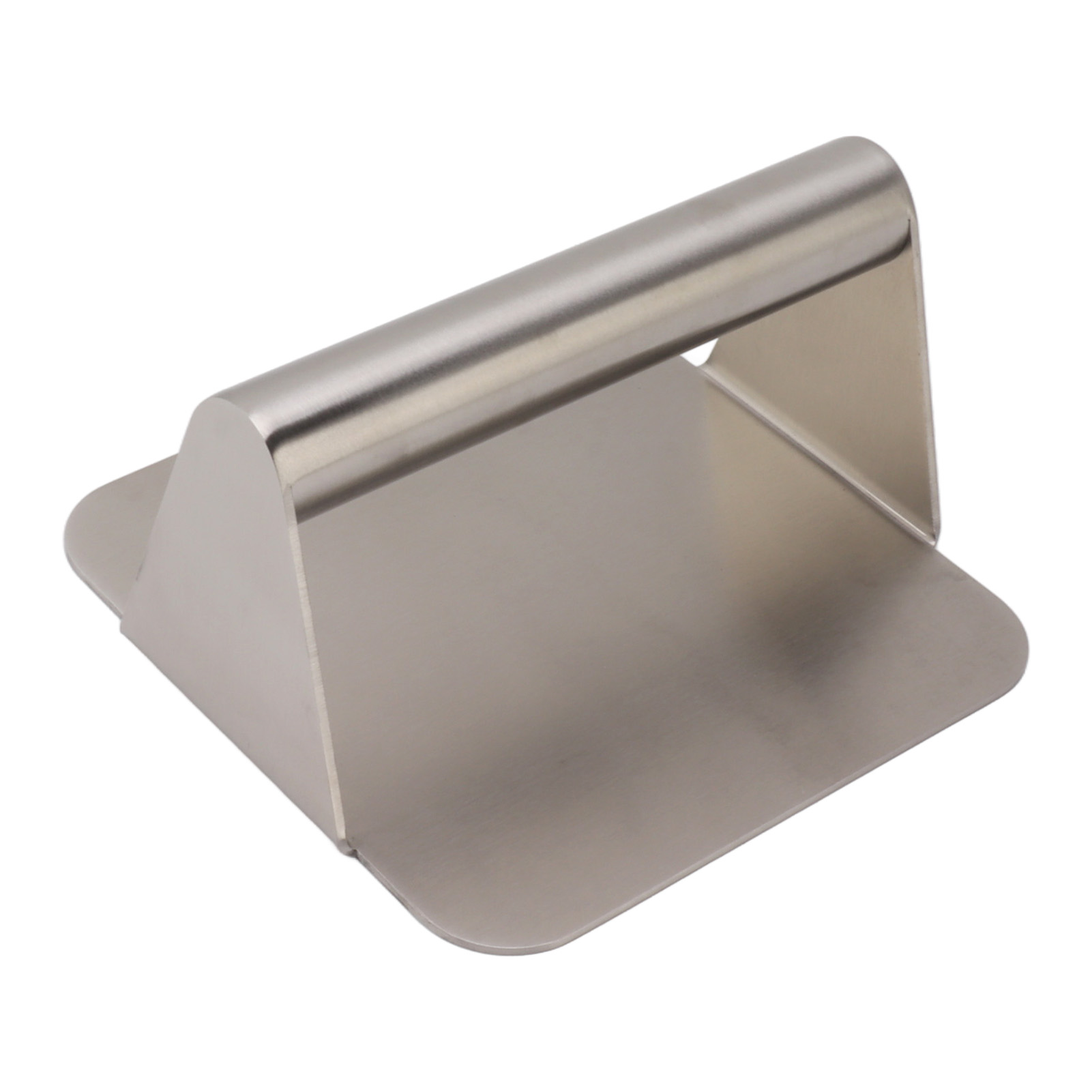 Professionelle Manuelle Burgerpresse Aus Edelstahl, Verstellbare Antihaftbeschichtung, Für Rindfleisch Und Gemüse, 14,3 X 14 X 7,5 Cm