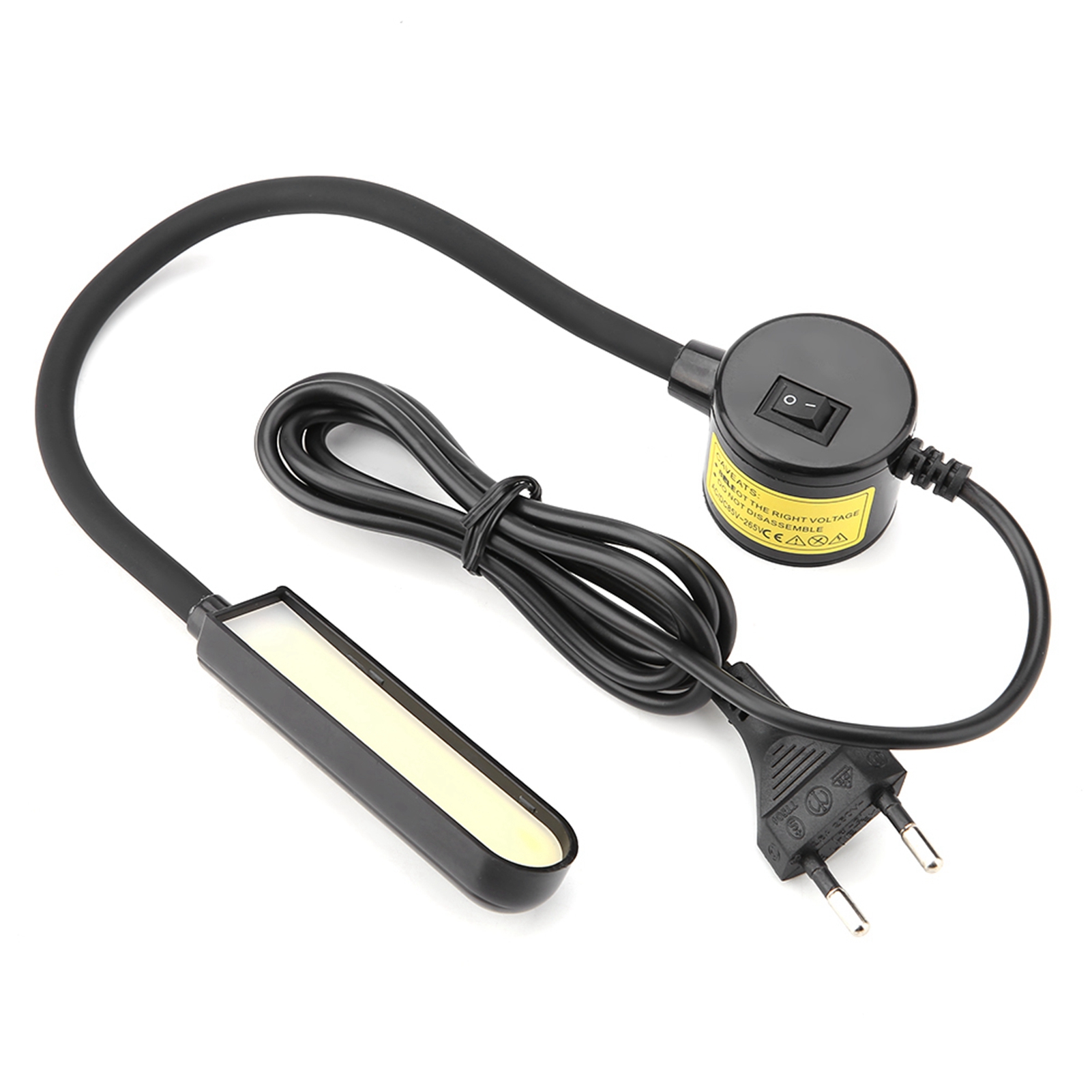 6-w-cob-arbeitsleuchte Mit Verstellbarem Magnetfuß Für Nähmaschinen, Eu-stecker 110–265 V