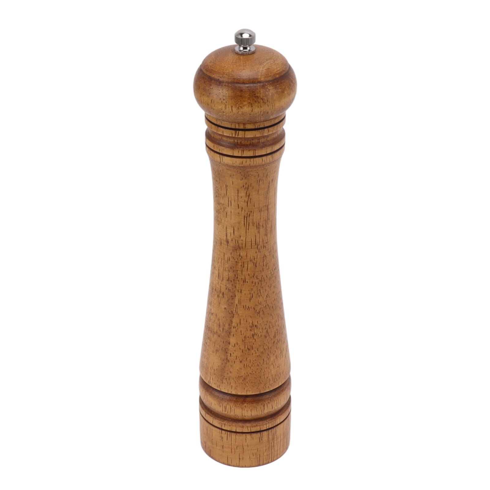 Professionelle Pfeffermühle Aus Holz Mit Einstellbarem Mahlgrad, Keramikmahlwerk, Für Salz Und Pfeffer, Für Den Hausgebrauch, 26,9 X 5,5 Cm