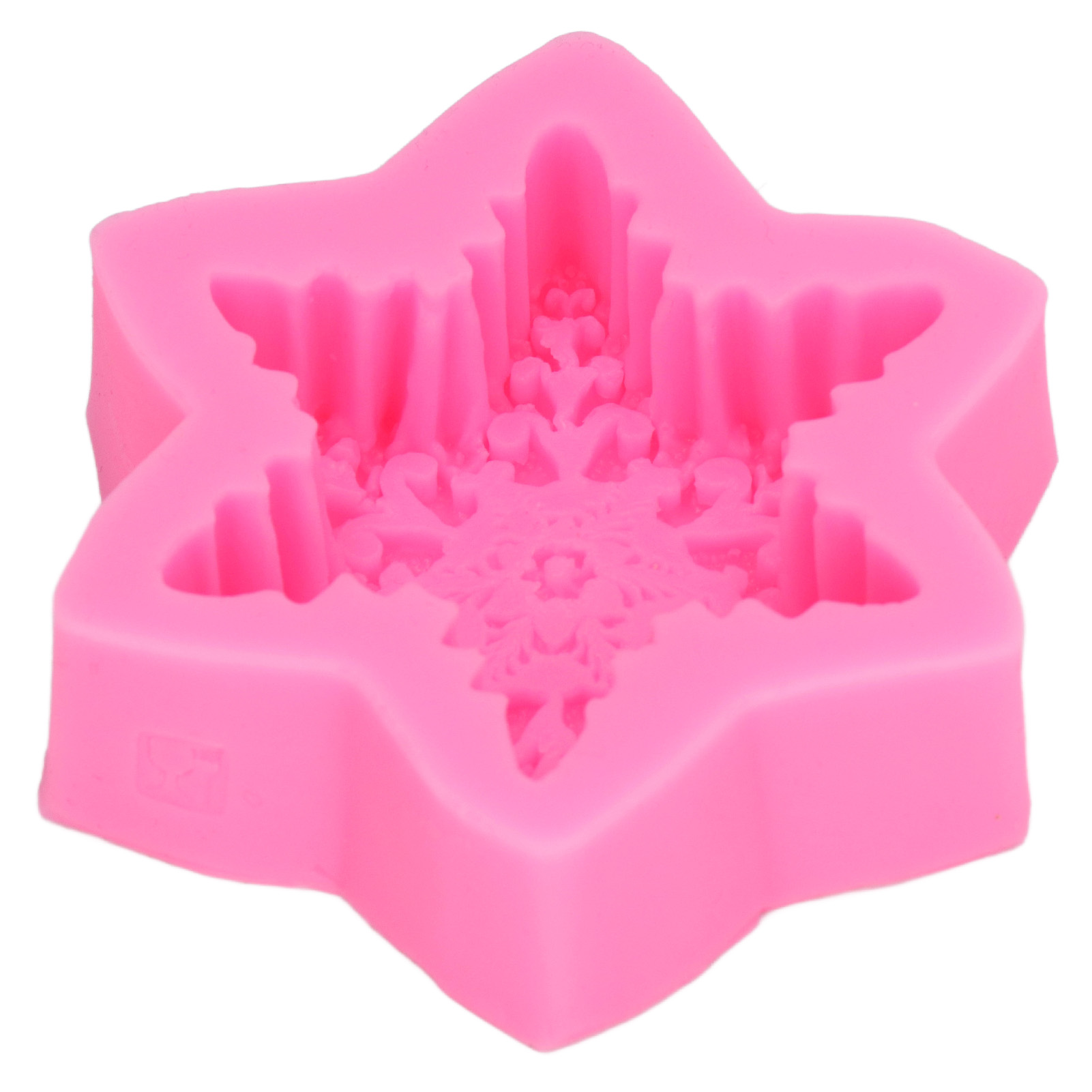 Hochwertige 3d-schneeflocken-fondantformen Aus Silikon, Langlebig, Antihaftbeschichtet Und Elastisch Für Kuchen, Pralinen Und Süßigkeiten