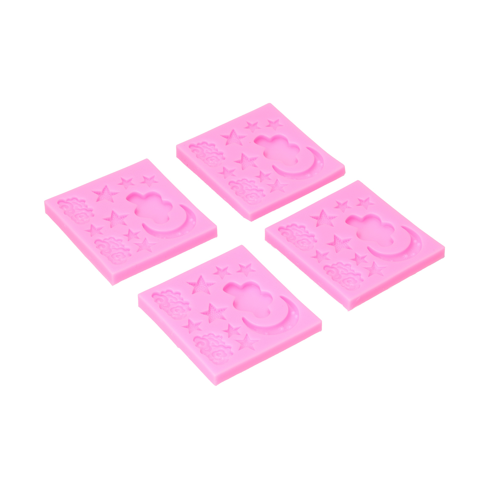 Silikon-fondantformen, Antihaftbeschichtet, Hitzebeständig, Tragbar Für Kuchen