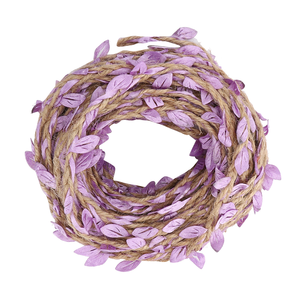 Künstliche Girlande Aus Blättern, 10 M Lang, Lila, Diy-dekoration Für Hochzeiten, Gartenpartys Und Zuhause