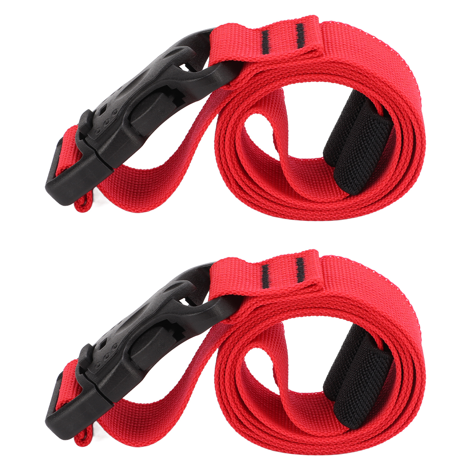Verstellbare Schnellverschluss-gurte Mit Schnallen Für Gepäck, Outdoor-camping, 1,5 M (59 Zoll), Mit 2 Griffen