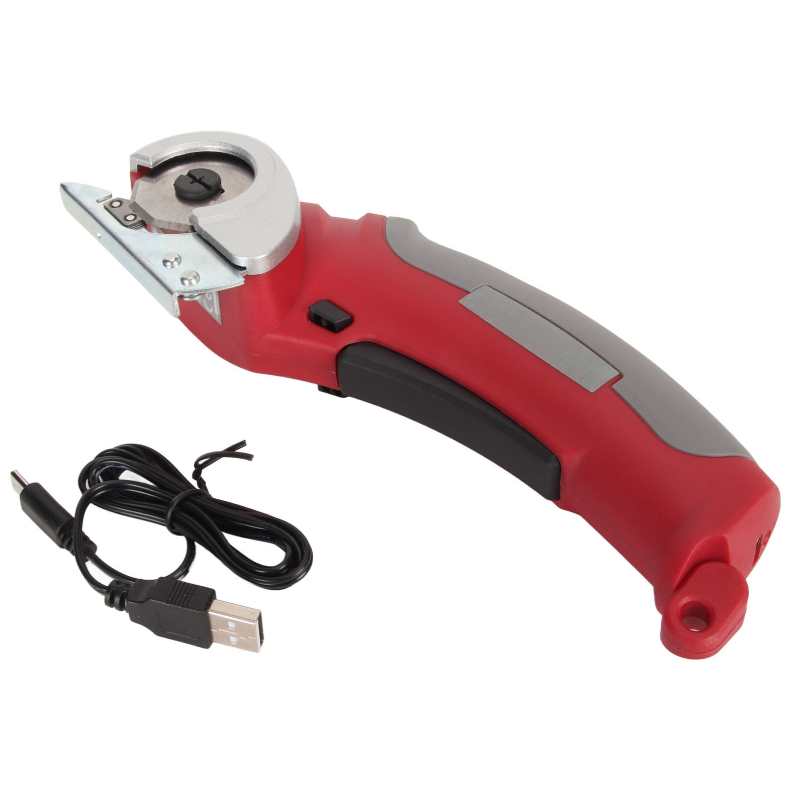 Kabellose Elektrische Schere, Achteckige Klinge, Ergonomischer Griff, 2000 Mah, Usb-ladefunktion, Stoff- Und Lederschneider