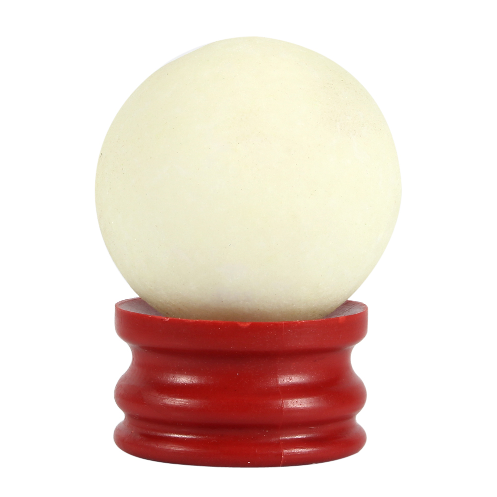 Set Mit Leuchtsteinen, 35 Mm Große Dekorative Leuchtkugel Mit Sockel