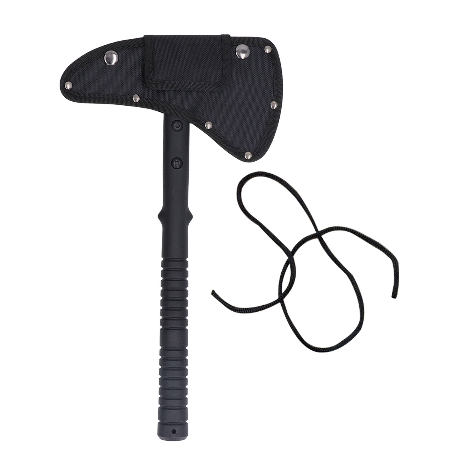 Gebogene Campingaxt Aus Stahl, Set Mit 6 Sechskantschrauben, Tragbares Multitool Für Feuerwehrleute Und Outdoor-aktivitäten