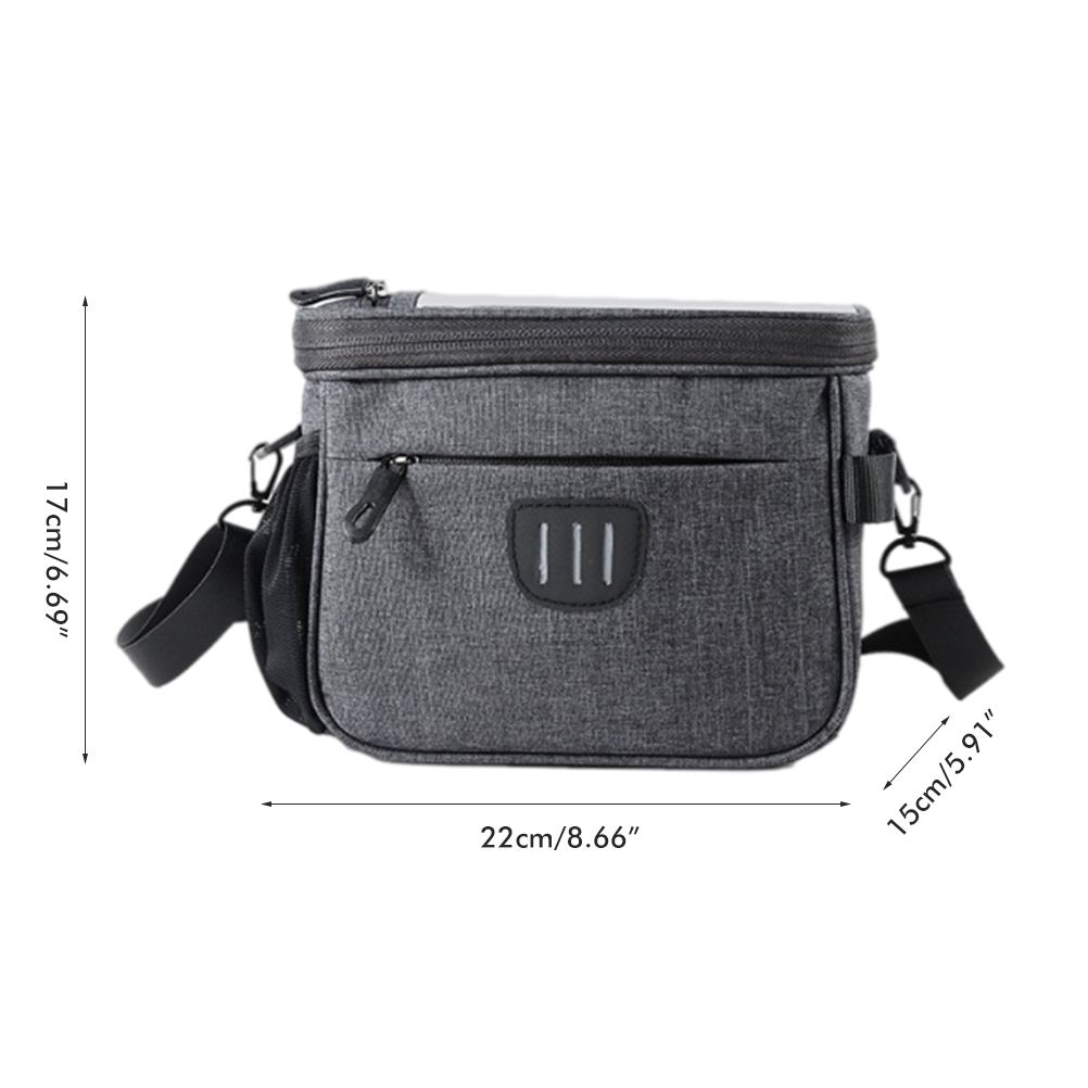Wasserdichte Fahrradtasche, Lenkertasche Für Fahrräder, Frontkorb Für Roller, Fahrradtasche Für Rennräder Und Mountainbikes