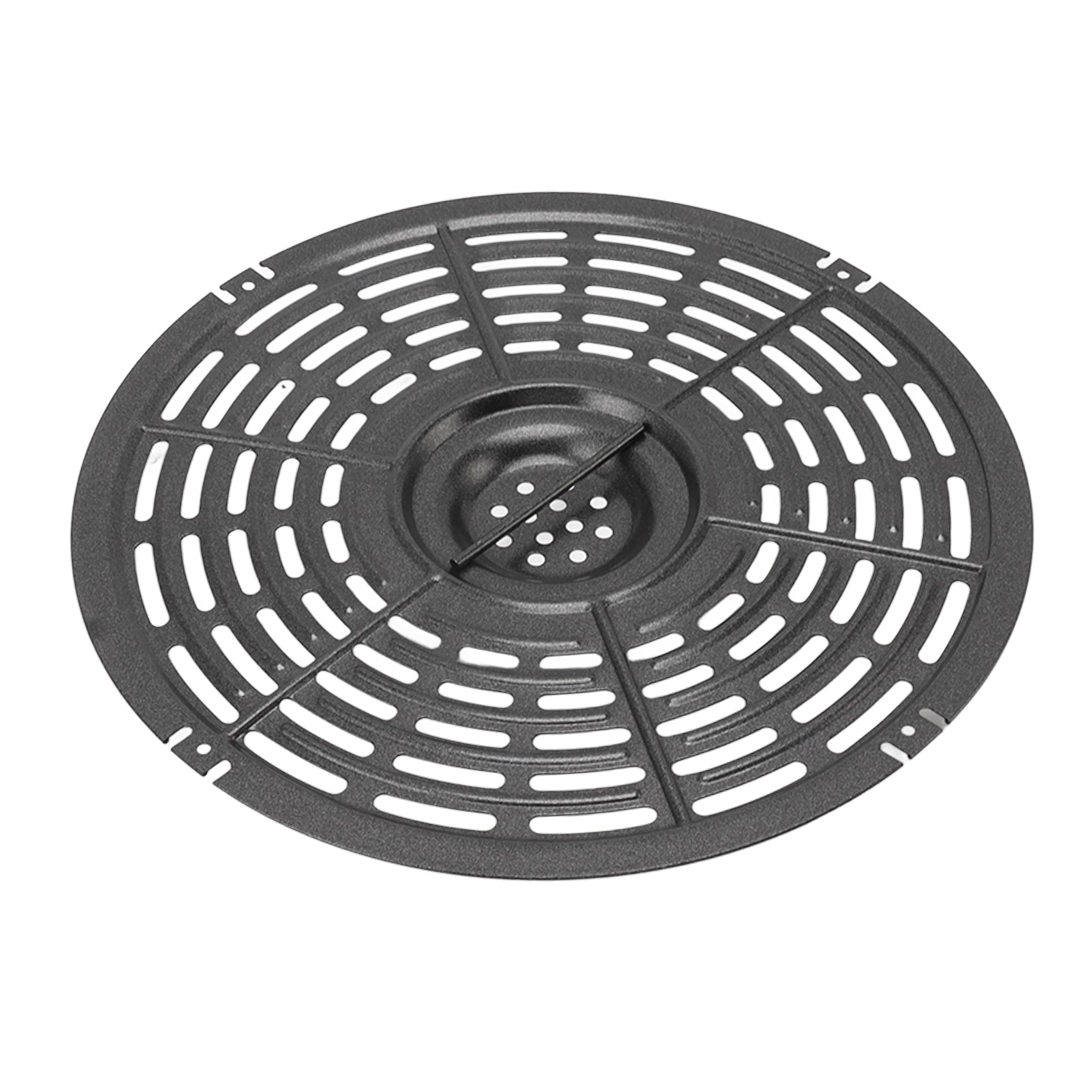 Ersatz-fritteusenkorb Mit Silikonbürste, Silikonhülle Und Antihaftbeschichteter Runder Schale, Für Küche Und Gastronomie, 22 Cm / 8,7 Zoll