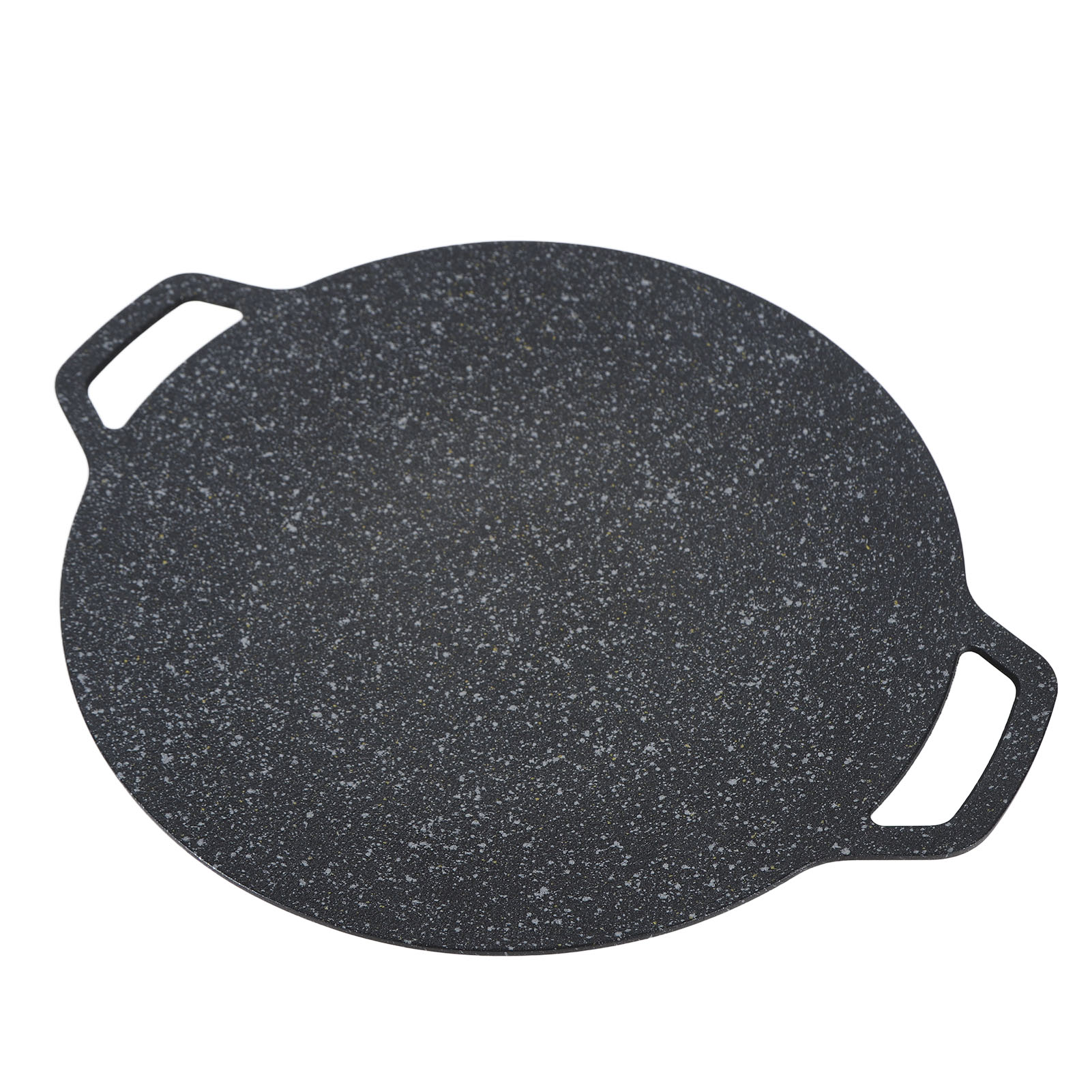 Wiederverwendbare Grillplatte, Leicht Zu Reinigen, Kochfläche Mit Hoher Wärmeleitfähigkeit, 34 Cm Grillpfanne Für Wandern Und Camping