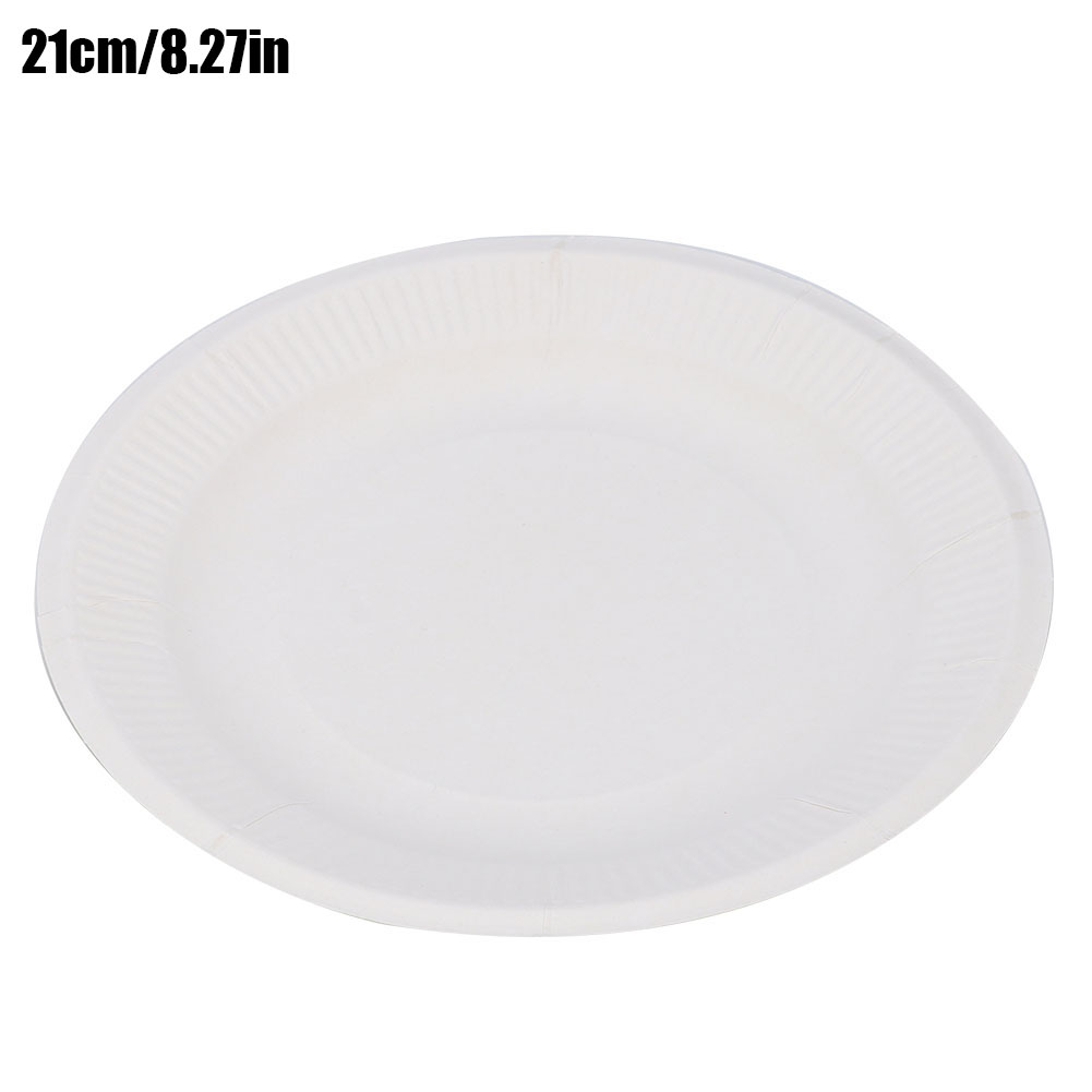 30 Runde Einwegteller Aus Pappe (20 Cm), Kreatives Diy-geschirr Zum Malen, Lernen Und Basteln Für Kinder