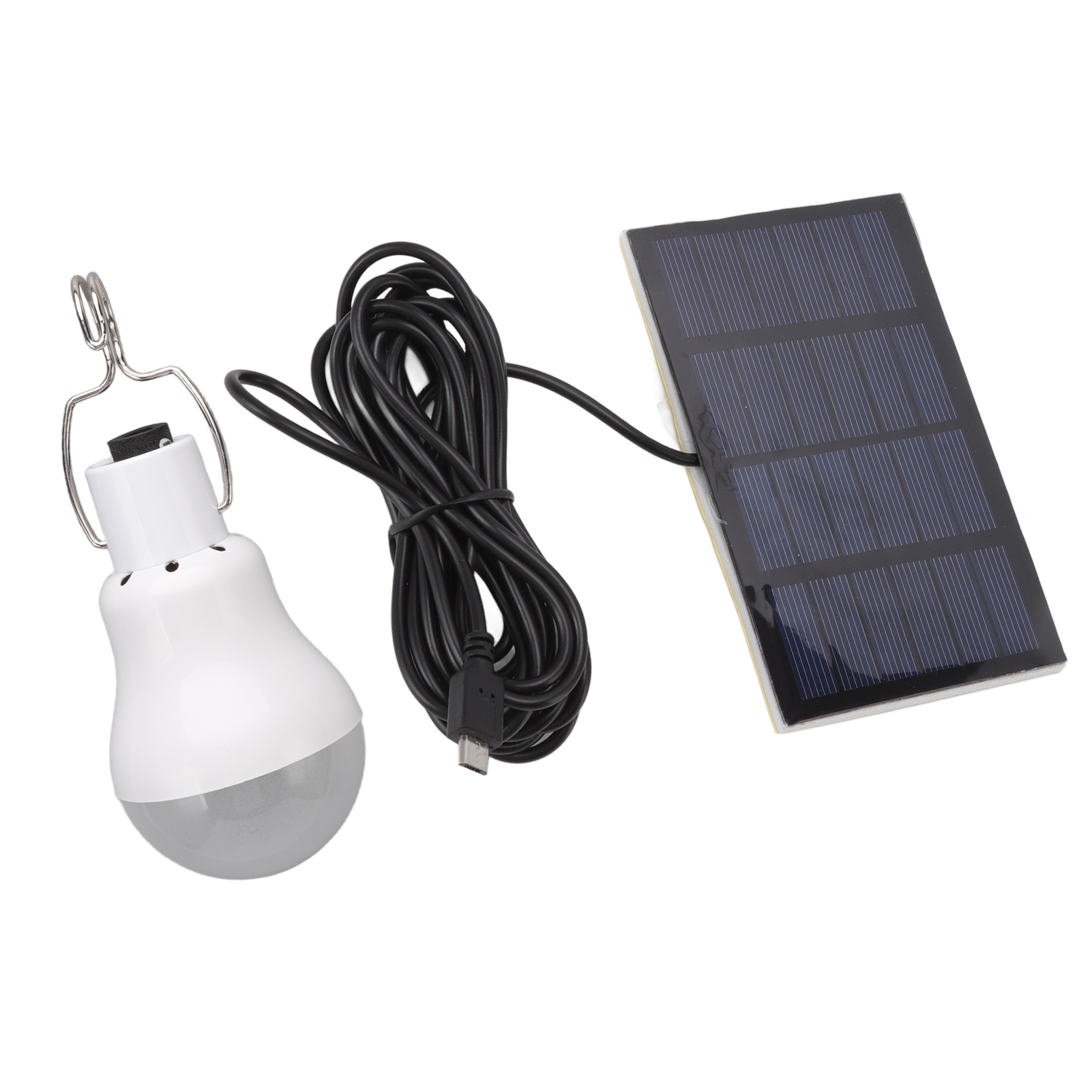 Tragbare, Wiederaufladbare Solar-led-lampe Für Den Einsatz Im Freien, Beim Wandern, Angeln, Campen Und Im Zelt.