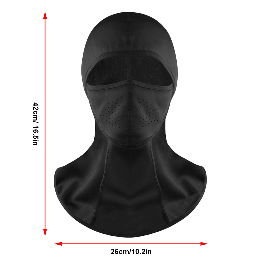 Winddichte, Wasserdichte, Warme Fleece-gesichtsmaske/mütze Für Damen Und Herren, Ideal Für Winterliche Outdoor-aktivitäten Wie Radfahren, Skifahren Und Laufen.
