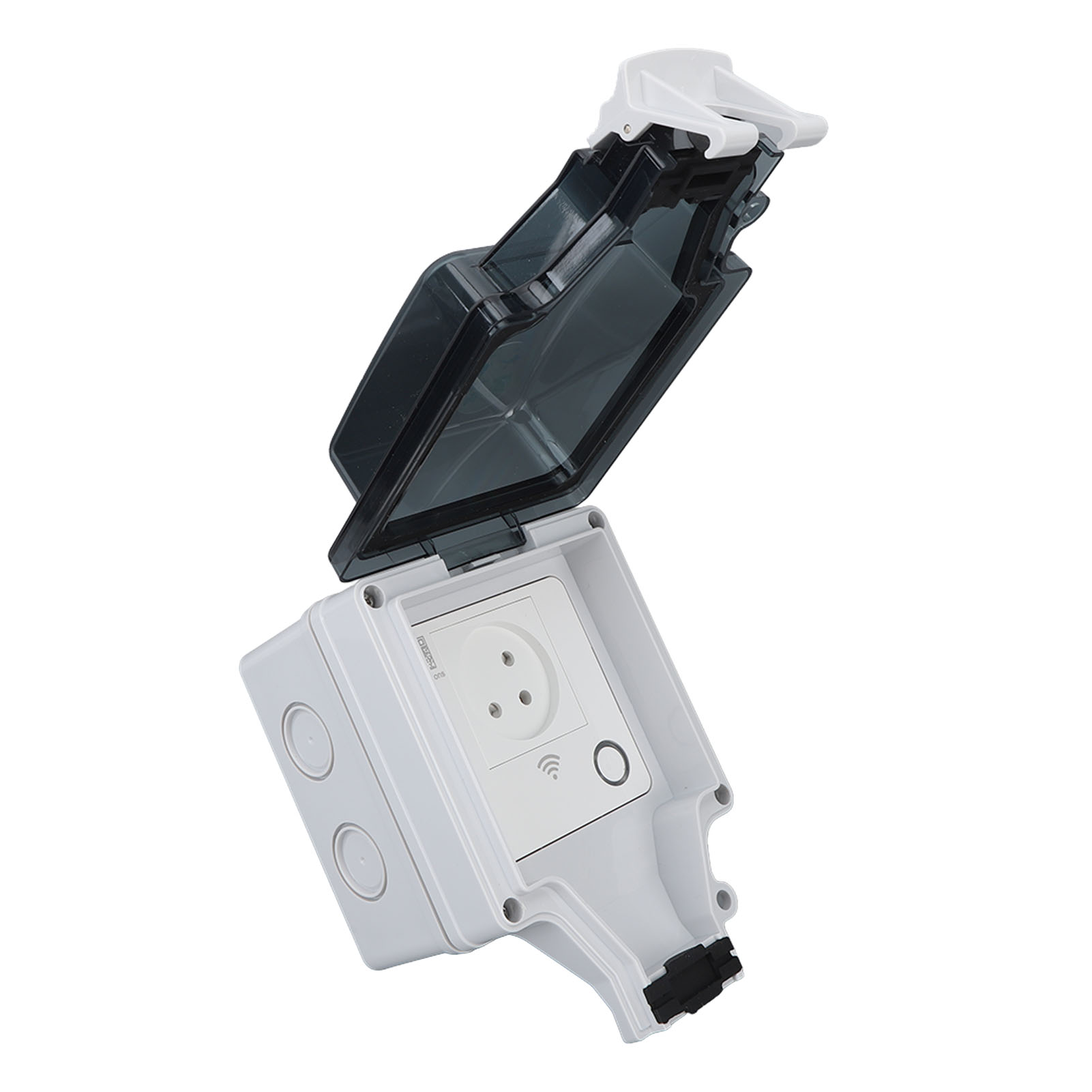 Intelligente Wlan-wandsteckdose, Wasserdicht Nach Ip66, Israelischer Standard, Mit Abdeckung, 16 A, 110–250 V, Snw-i