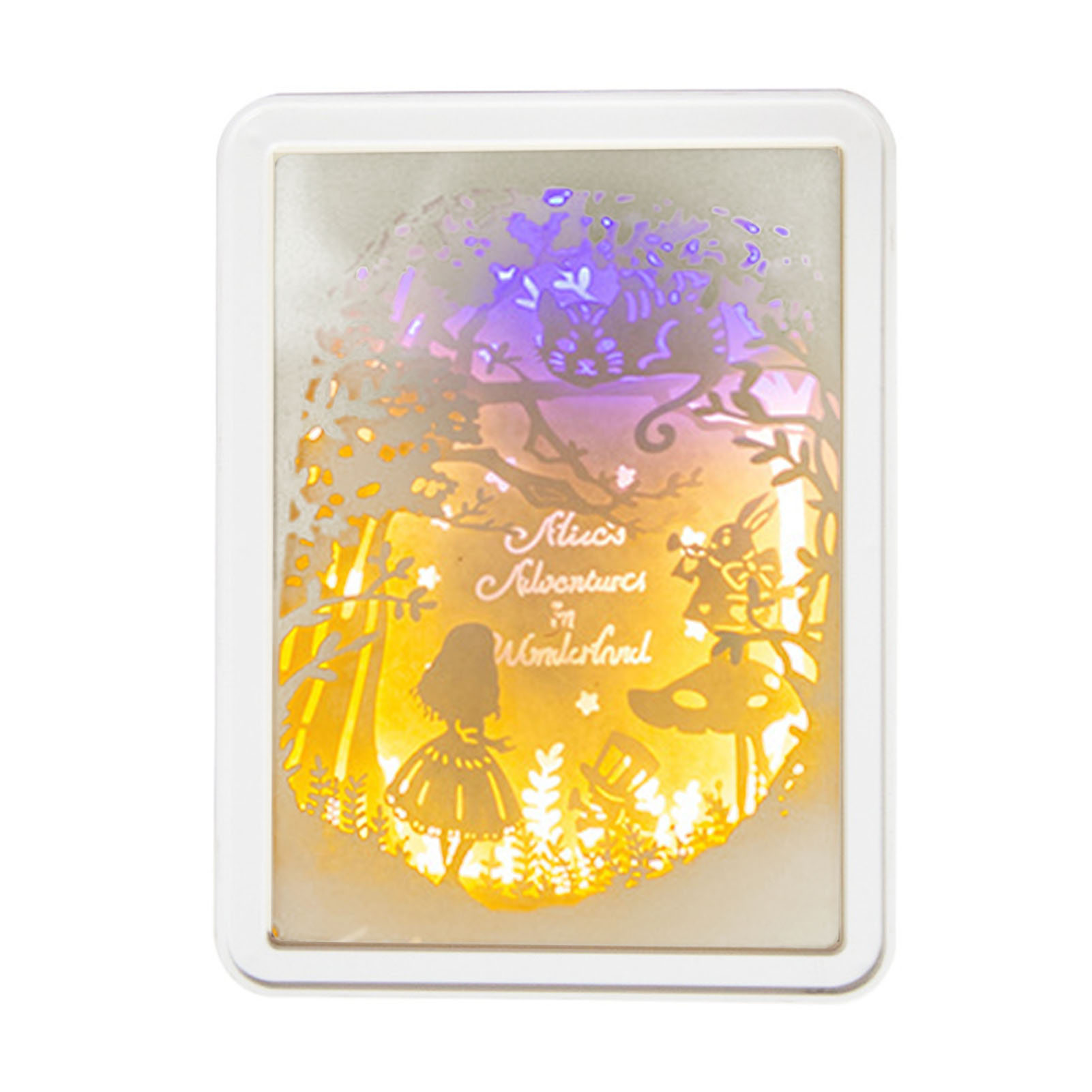 3d-papierschnittlampe, Weiches, Warmes Licht, Romantisch, Usb- Oder Batteriebetrieben, Für Schlafzimmer, Büro, Party, Typ 1 (manueller Schalter)