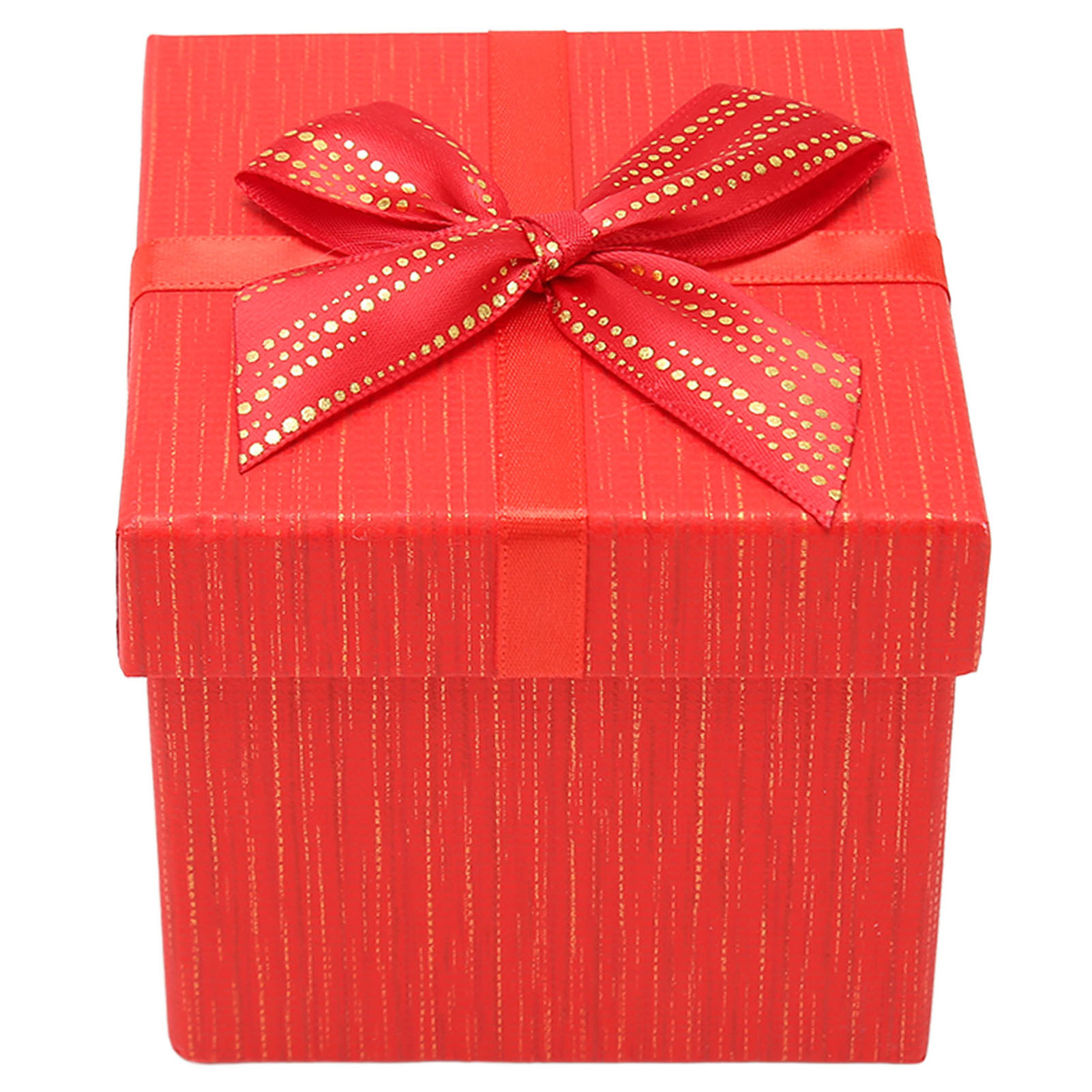 4er-set Geschenkboxen Mit Deckel, 10 X 9,5 X 10 Cm, Für Hochzeit, Weihnachten, Geburtstag, Valentinstag, Rot, Hm2330406