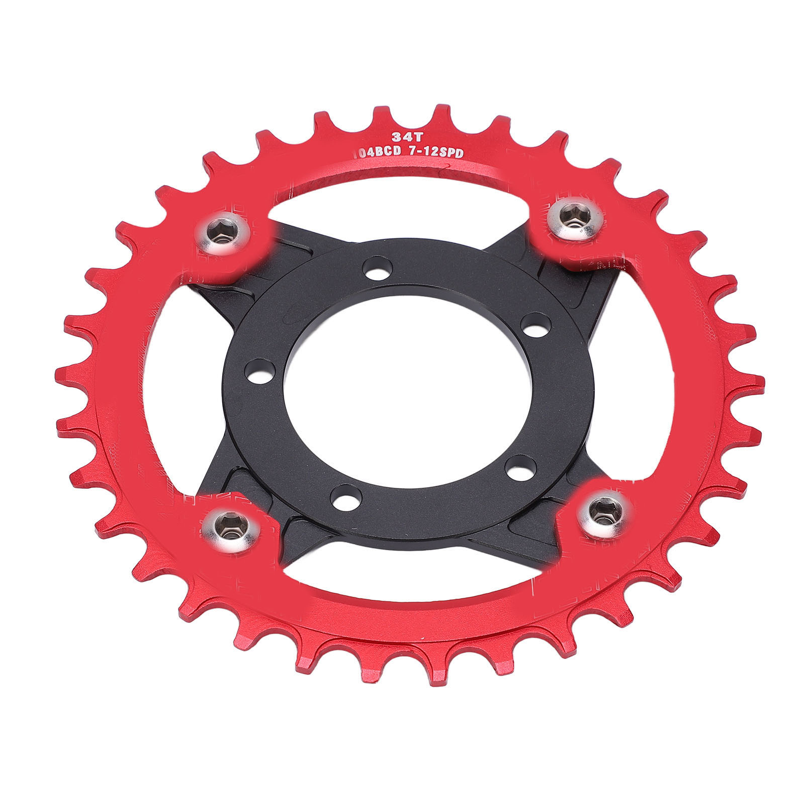 104bcd 34t Ritzeladapter Mit Positiver Und Negativer Verzahnungsplatte Und Umbausatz Für Bafang Mittelmotor