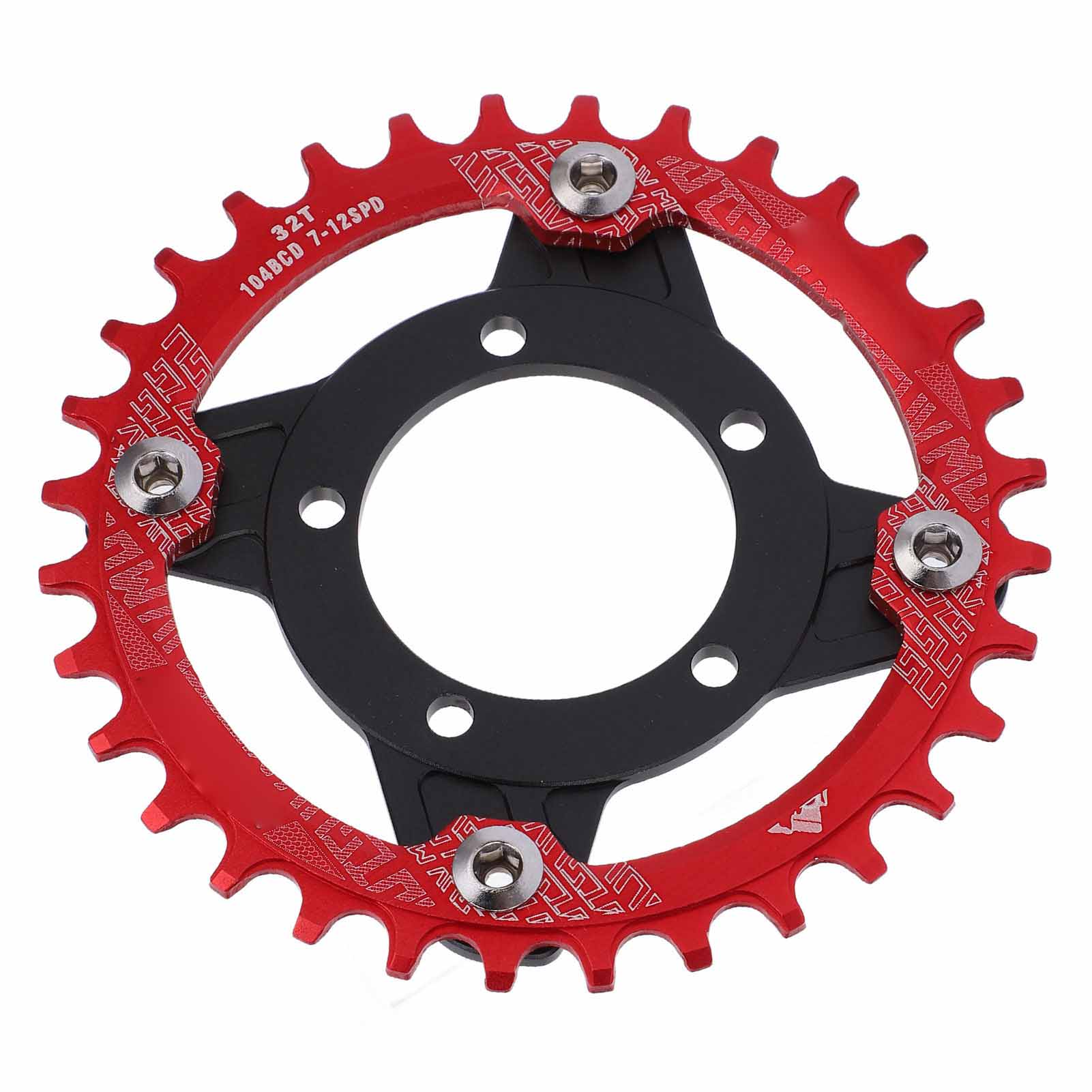 32-zahn-kettenblatt Mit 104 Mm Lochkreis, Adapter Für Positives Und Negatives Ritzel Für Bafang-mittelmotor, Basis-umbausatz