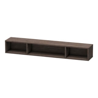 Duravit Regalelement L-Cube 80x14cm, Ei dkl. geb., 3 Fäch., hor