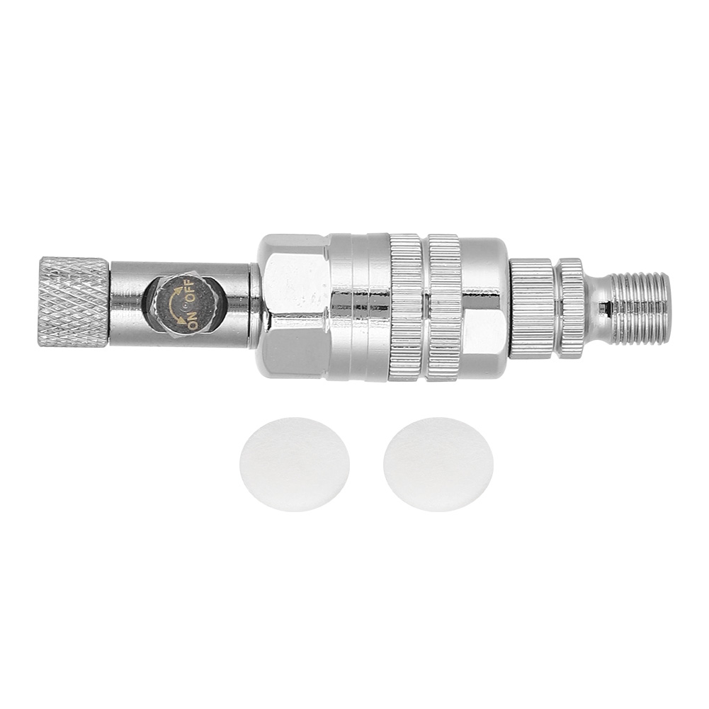 Miniatur-luftfilter Für Airbrush, Feuchtigkeitsabscheider, Einstellbarer Durchflussregler, Kupplungsanschluss