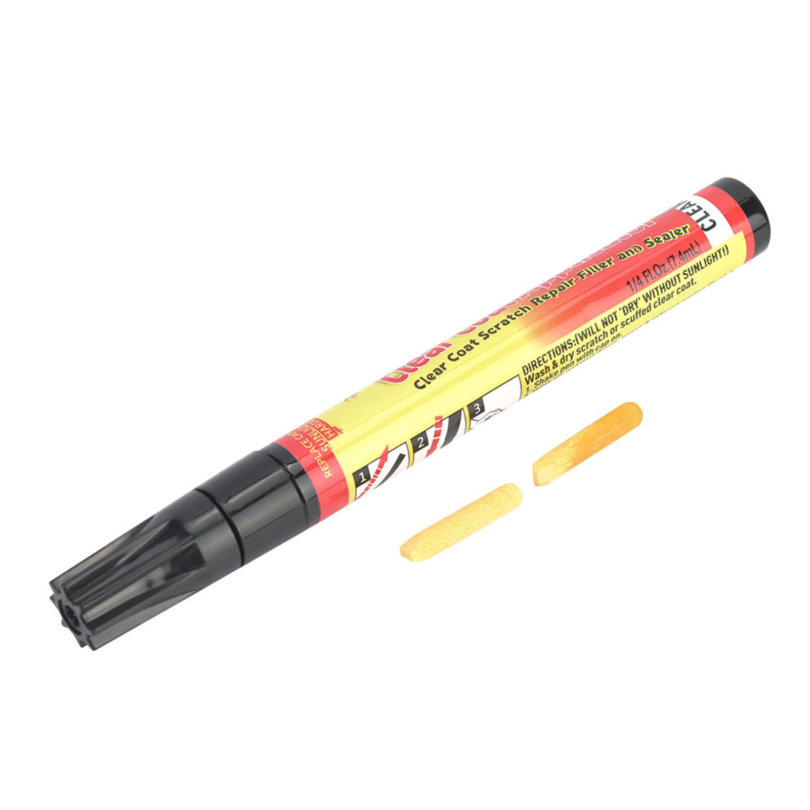 Set Mit 2 Autokratzerreparaturstiften – Acryl-applikatorspitzen Für Alle Fahrzeuge, Praktisch Und Beliebt