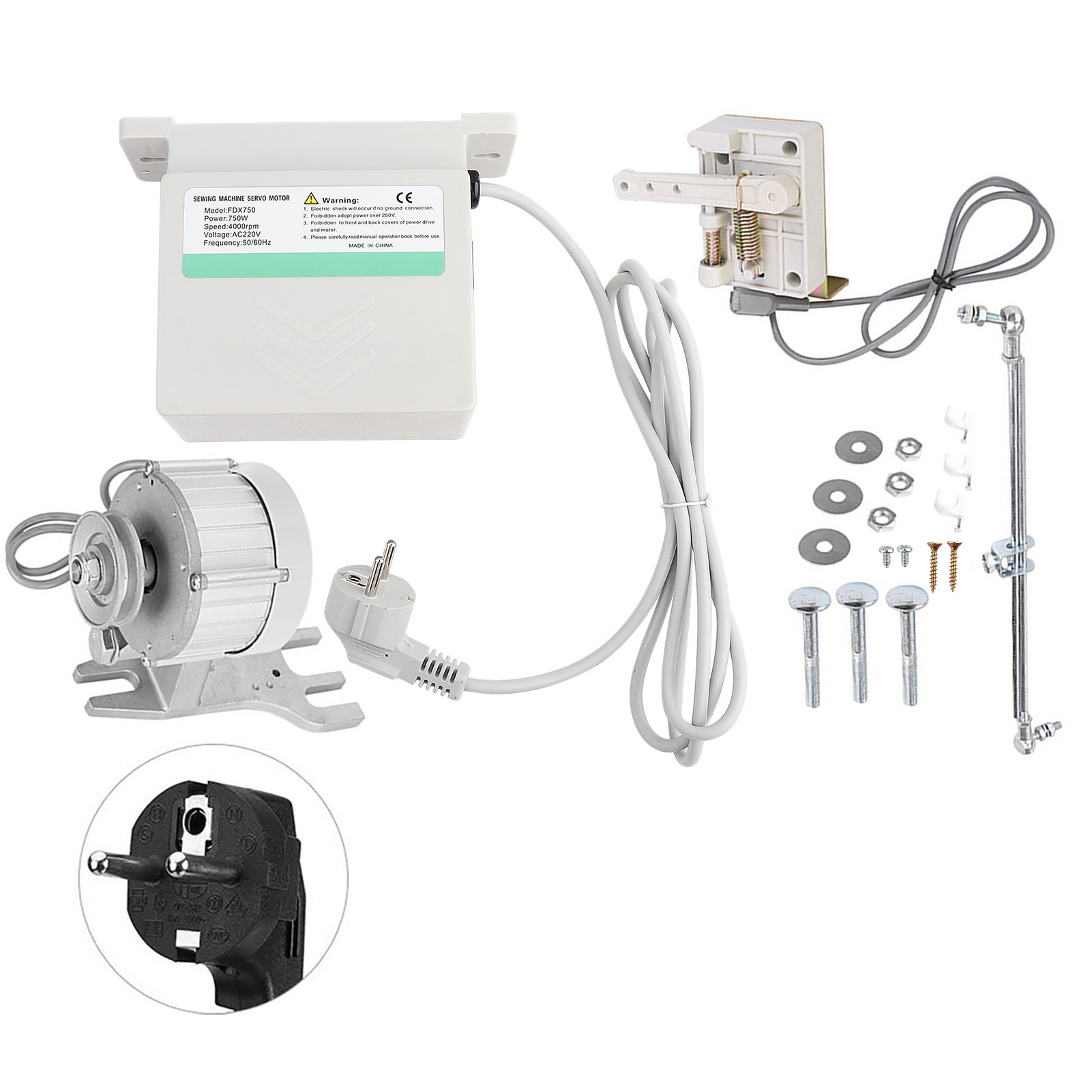 Nähmaschine Mit Bürstenlosem 750-w-servomotor, Leise, 7 Nm