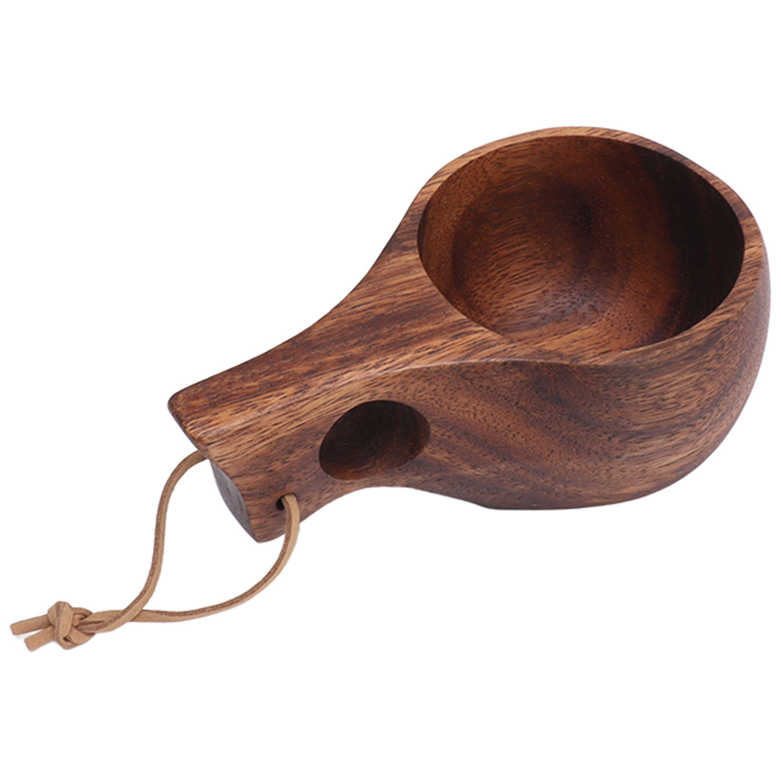 Handgeschnitzte Teetasse Aus Naturholz, Tragbarer Kaffeebecher Für Zuhause, Restaurant, Camping – Stil 3