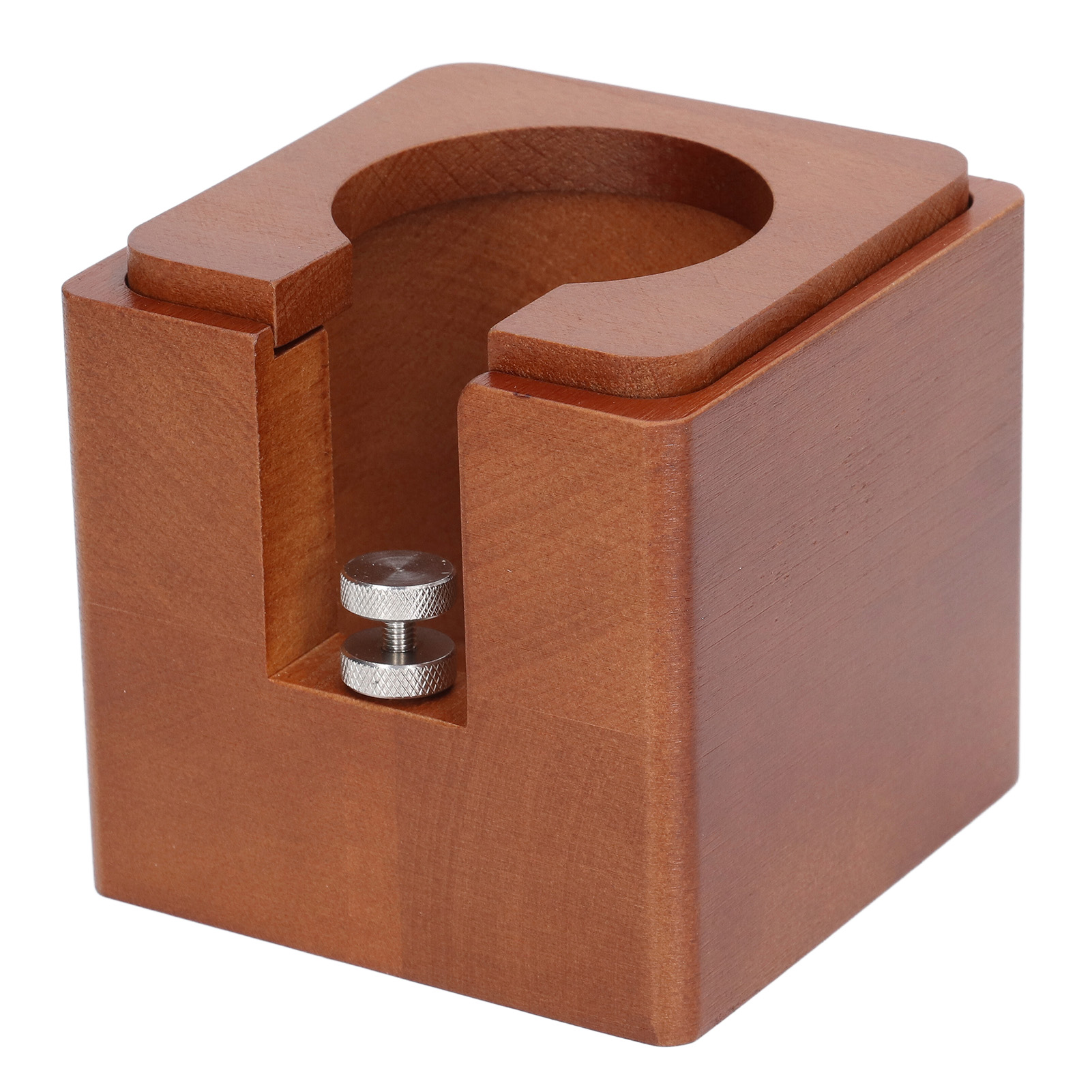 Halterung Für Kaffeefilter Aus Holz, Tamperstation Für 51 Mm, 54 Mm Und 58 Mm Filterhalter