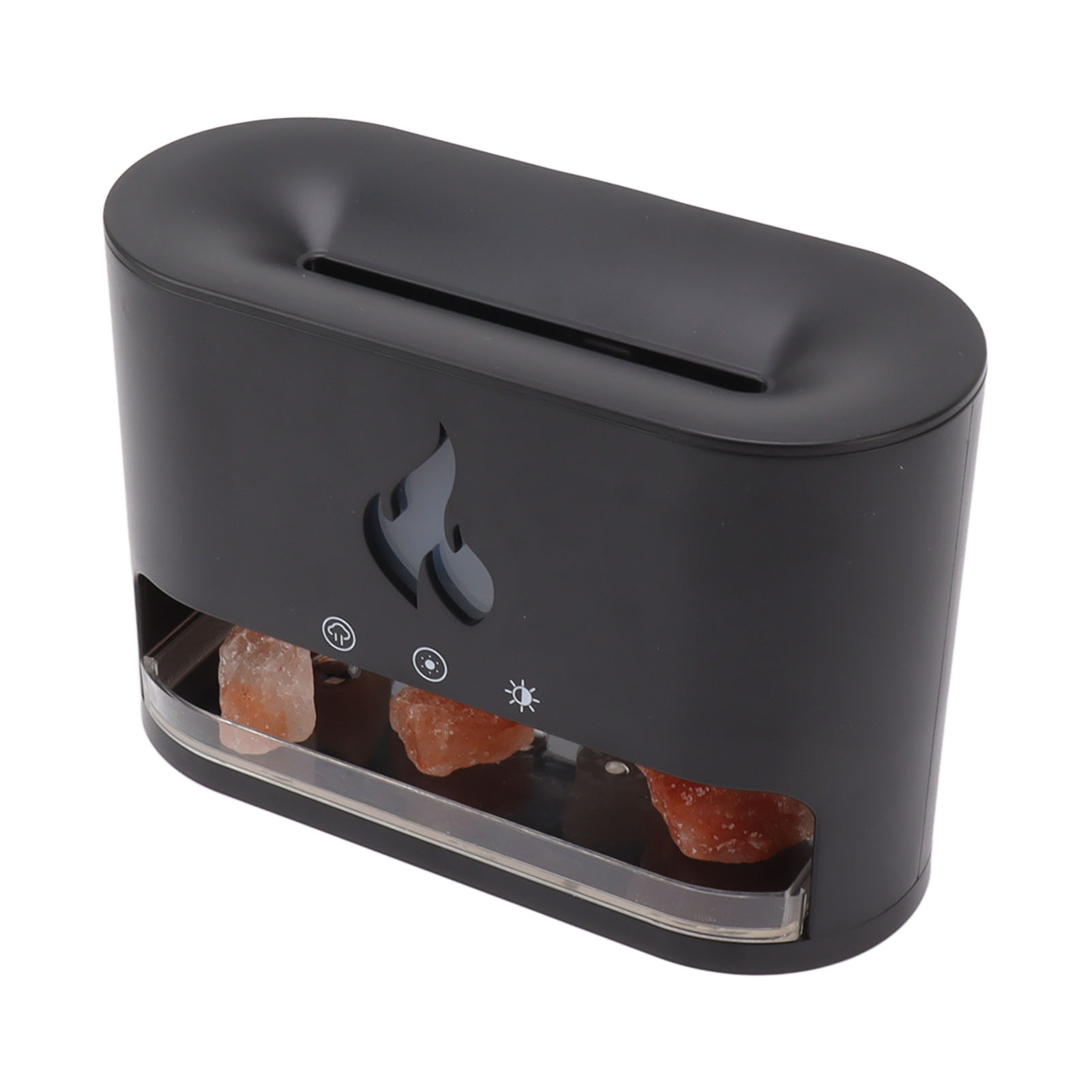 250-ml-luftbefeuchter Mit Flammeneffekt, 7-farbiger Flammeneffekt Für Aromatherapie, Ideal Für Zuhause Und Büro, Perfektes Geschenk