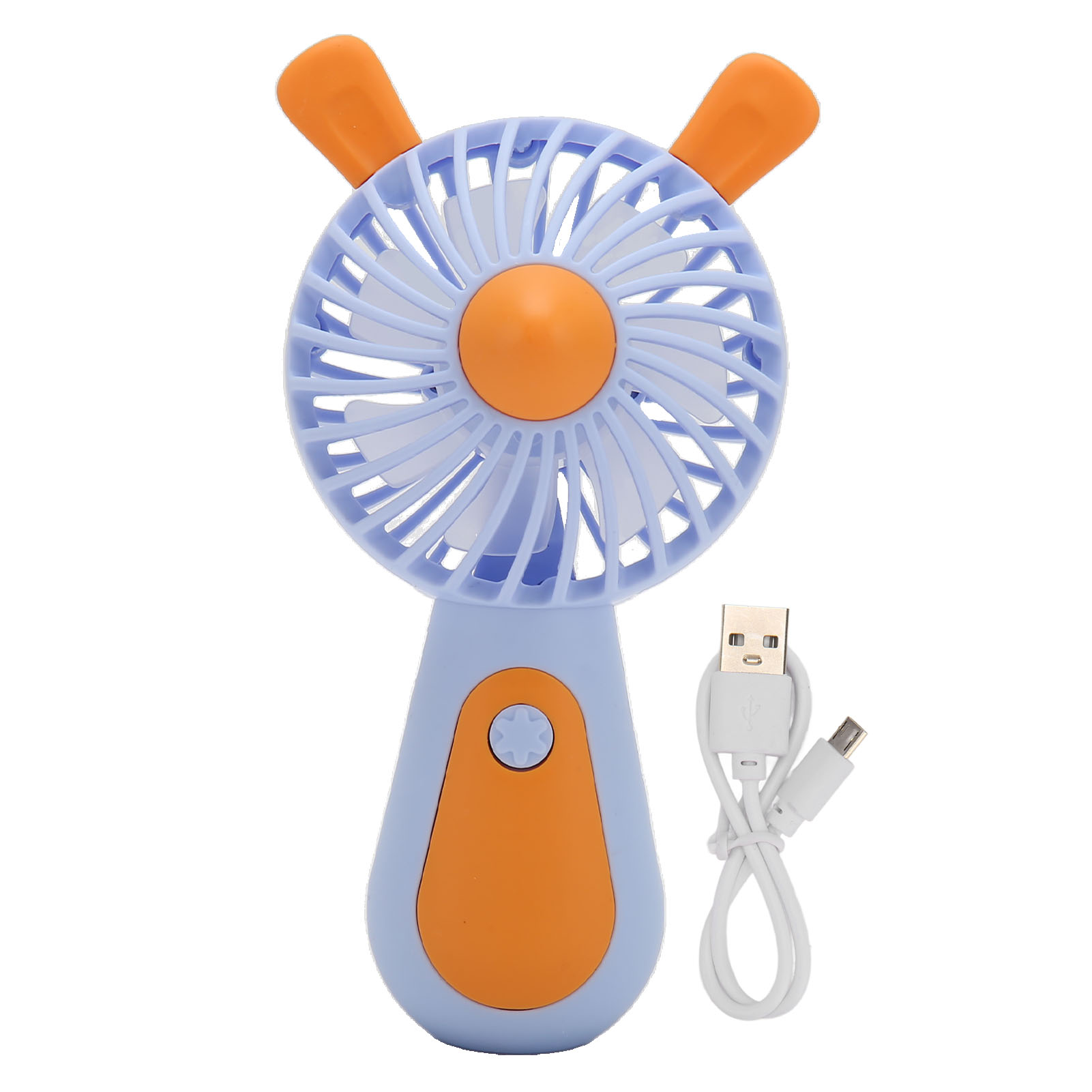 Mini-ventilator, Tragbar, Per Usb Aufladbar, 2 Geschwindigkeitsstufen, Ergonomisch, Handlich, Kompakt