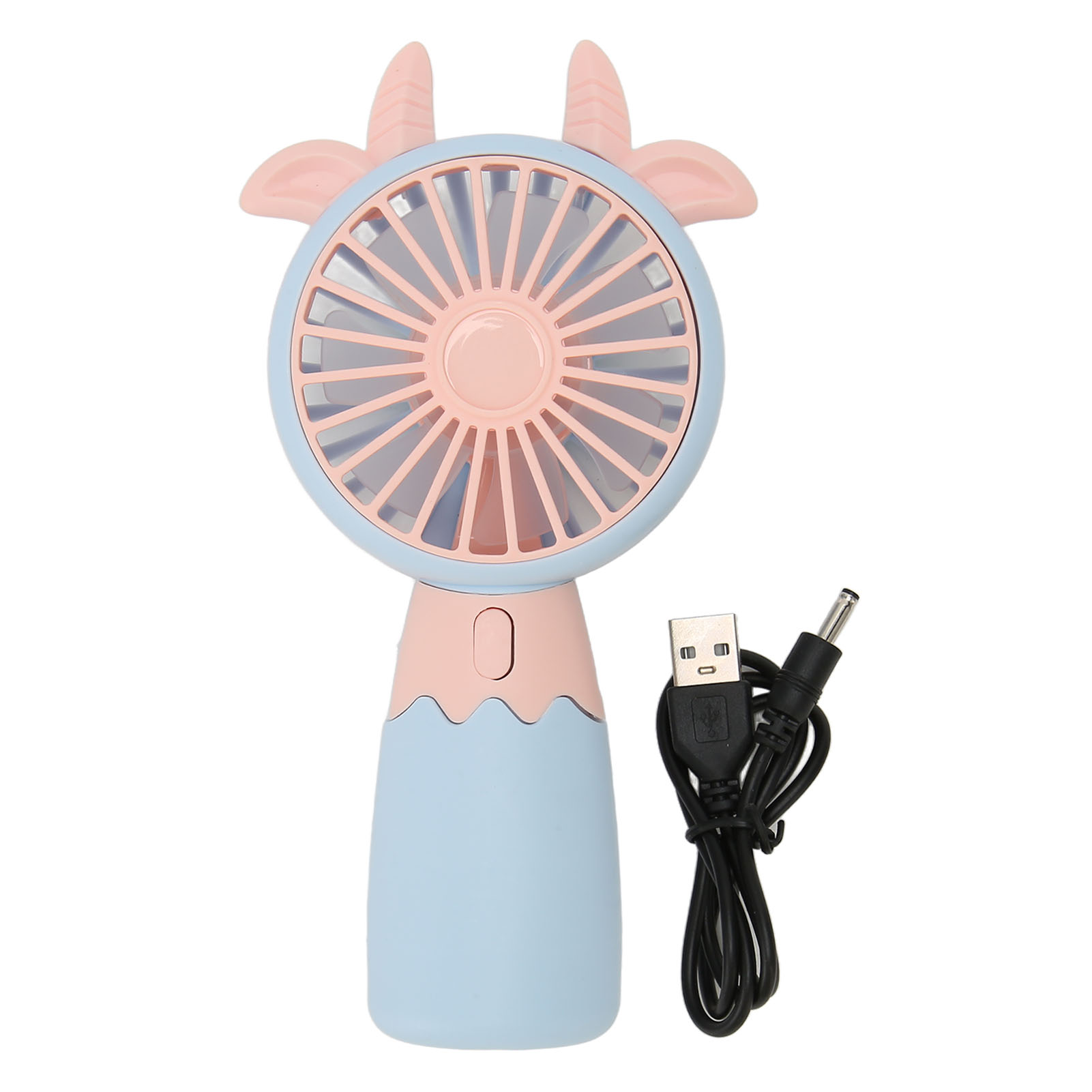 Mini-usb-ventilator, 300 Mah, Ergonomisches Design Mit Dichtem Gitter, Niedlicher Kleiner Ventilator Für Den Sommer, Taschenformat.