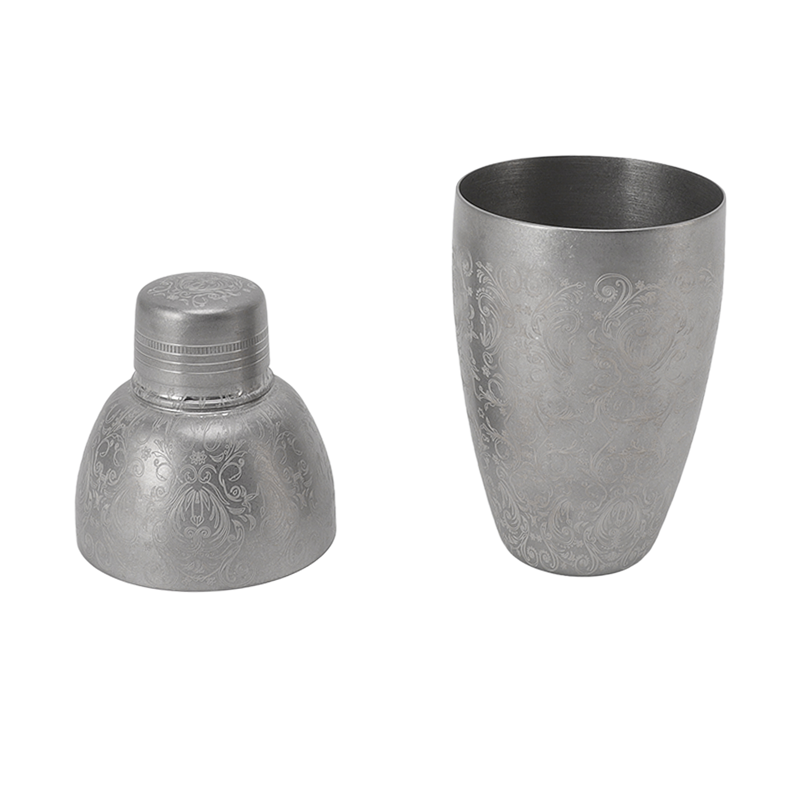 Bostoner Cocktailshaker Aus Edelstahl 304, Barmixer Für Barkeeper, Geschnitztes Amerikanisches Weinglas