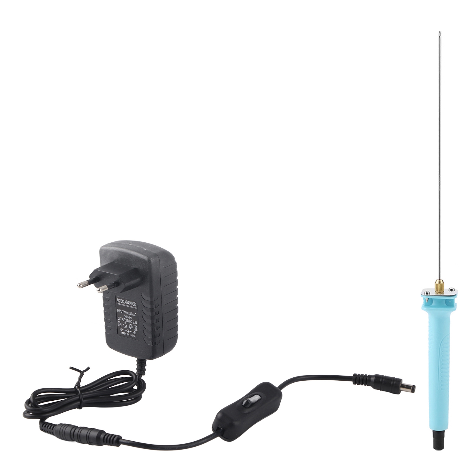 Elektrischer 30-w-heißdrahtschneider (25 Cm) Für Polystyrolschaum, Styropor, Gravuren, Heißdrahtschneiden, 110–250 V Mit Eu-stecker