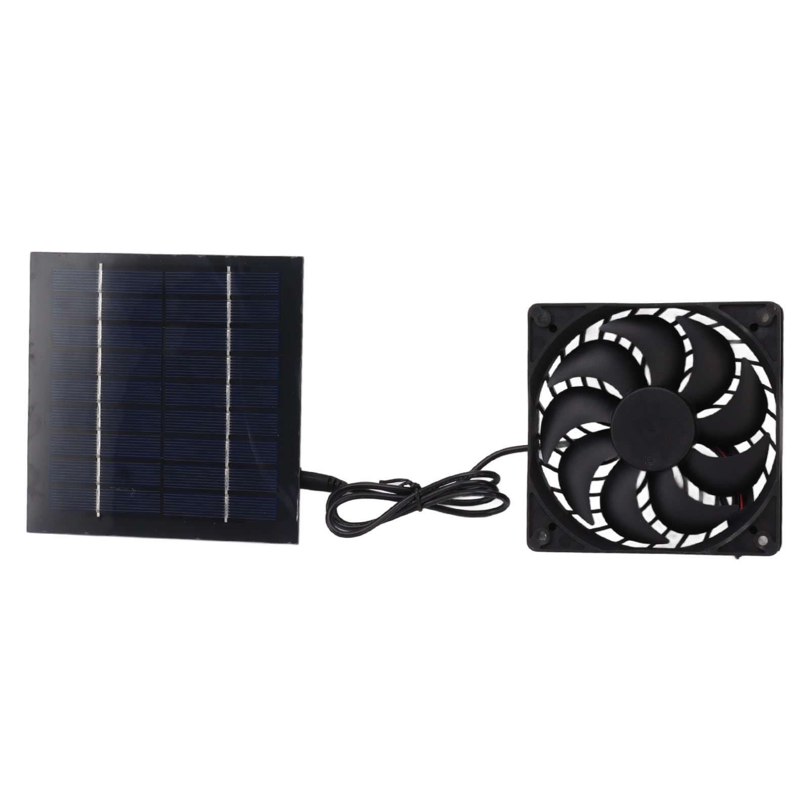 10-w-solarventilator Mit Solarpanel, Belüftungsset Für Kleine Gewächshäuser, Hundezwinger, Schuppen