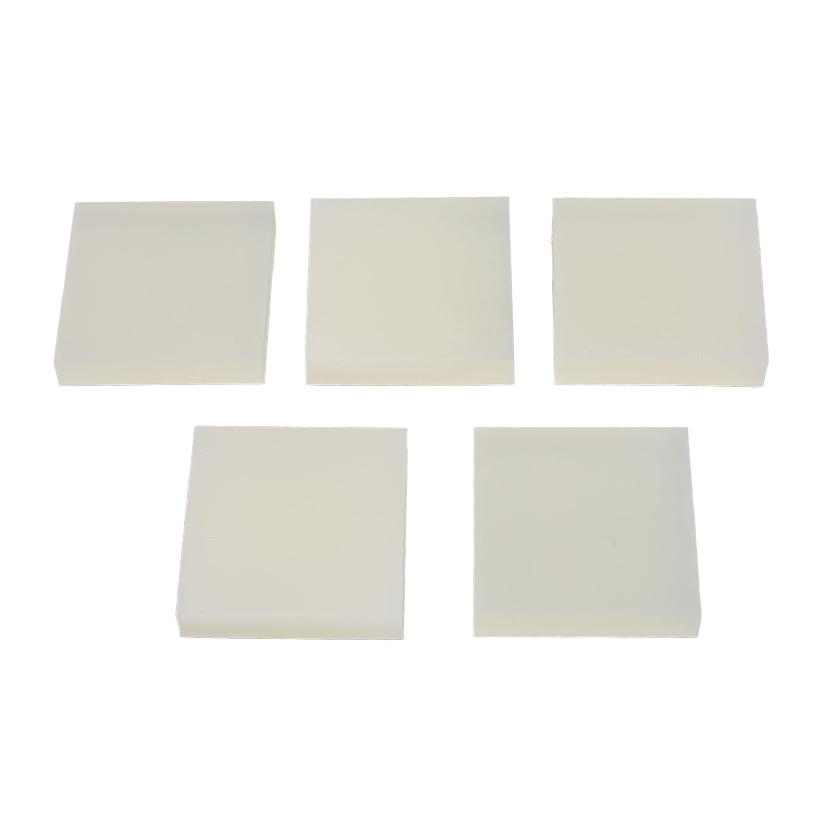 5x5x1cm Diy Halbtransparenter Stempel-gravierblock Aus Weichem Pvc, Gummimaterial Für Kunstprojekte