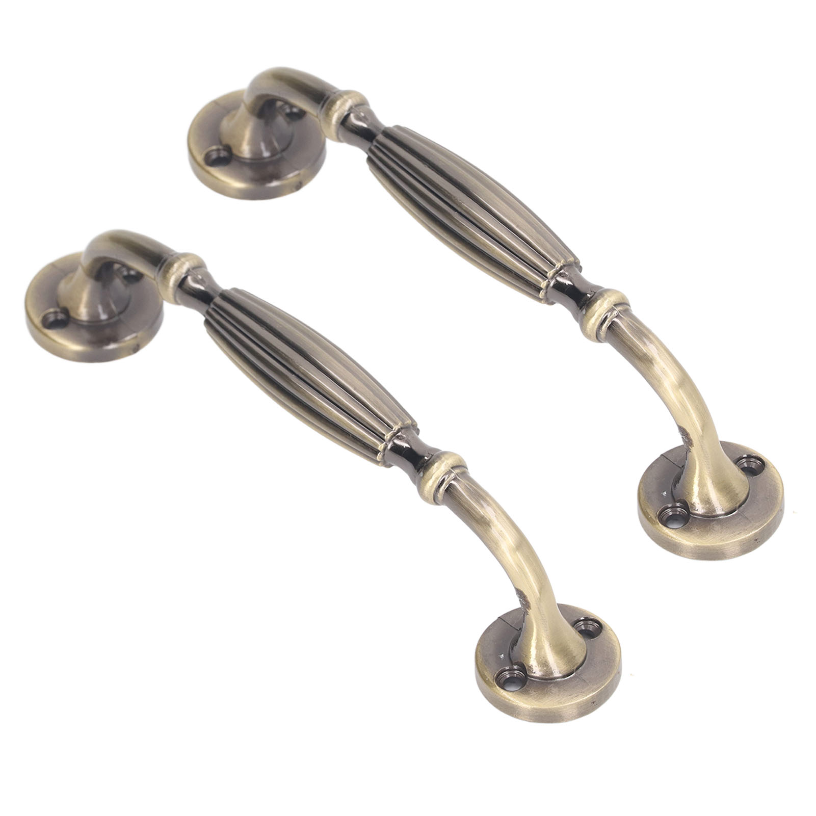 Sets Antiker Türgriffe Aus Bronze, Exquisiter Vintage-stil Für Haustüren, Schränke Und Schubladen