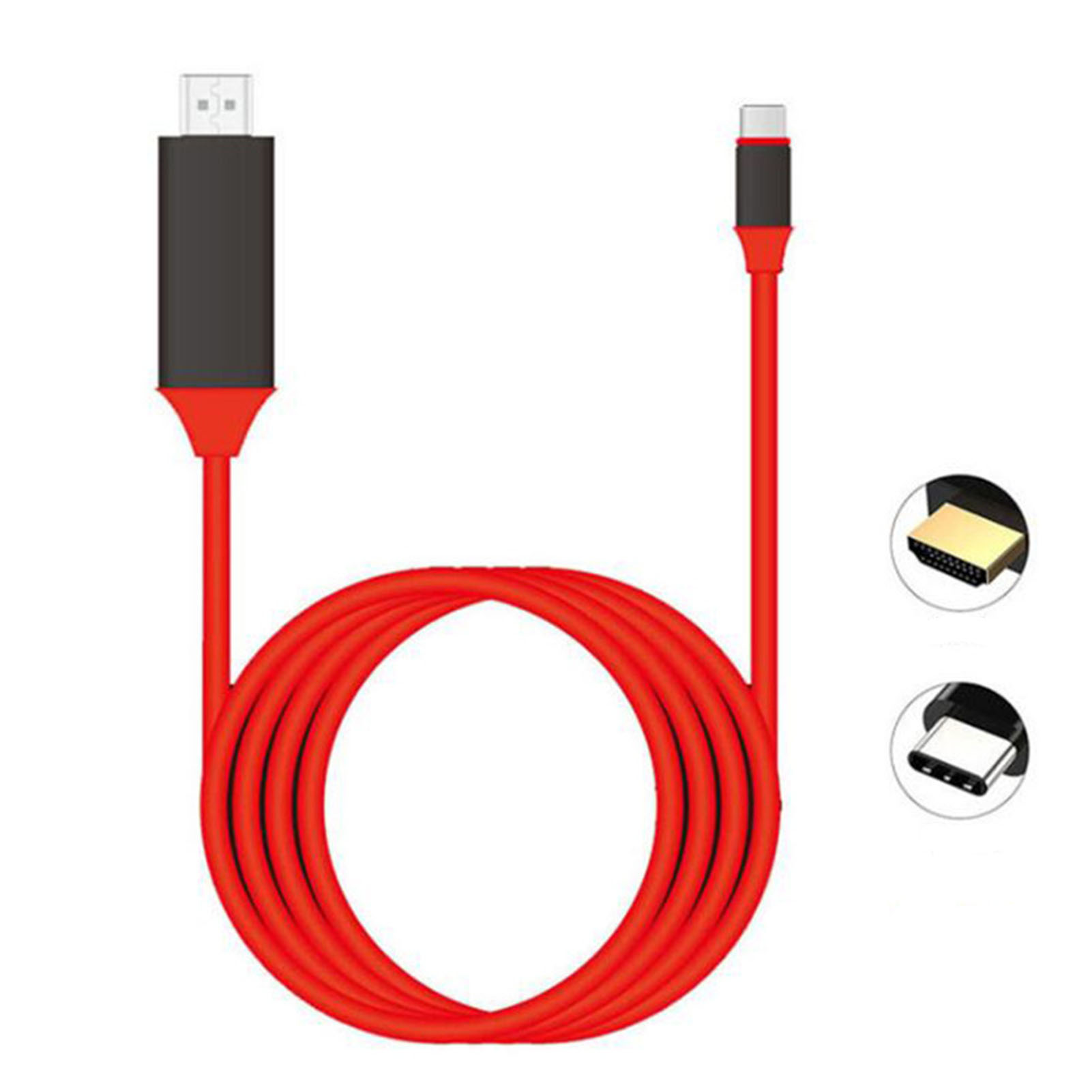 Hochgeschwindigkeits-4k-hdmi-zu-usb-c-konverterkabel Für Smartphone Und Pc