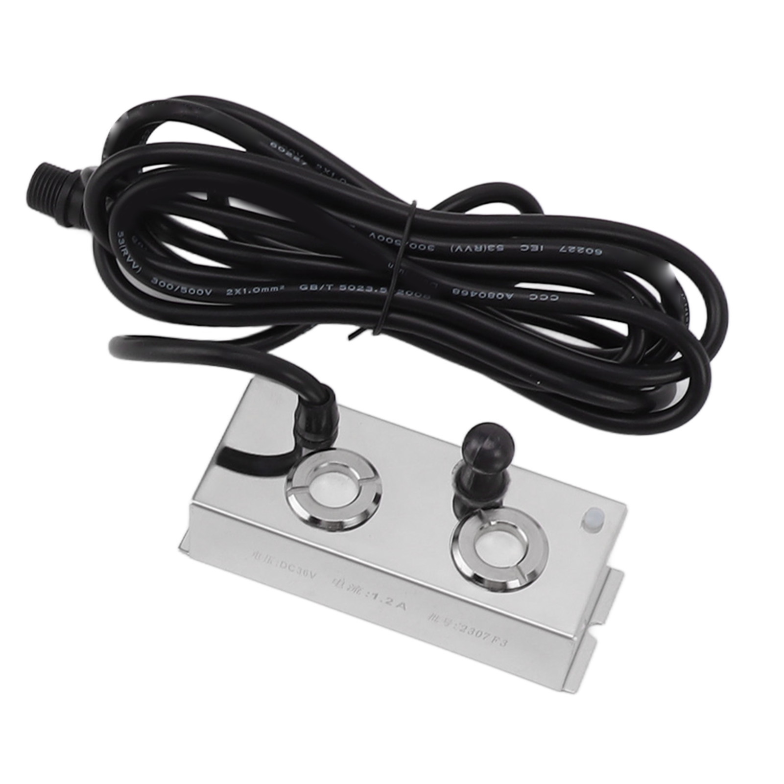 Ultraschall-nebelgenerator Aus Edelstahl Für Gewächshäuser, Gärten, Rasenflächen Und Teiche, 100–240 V Wechselstrom, Eu-stecker