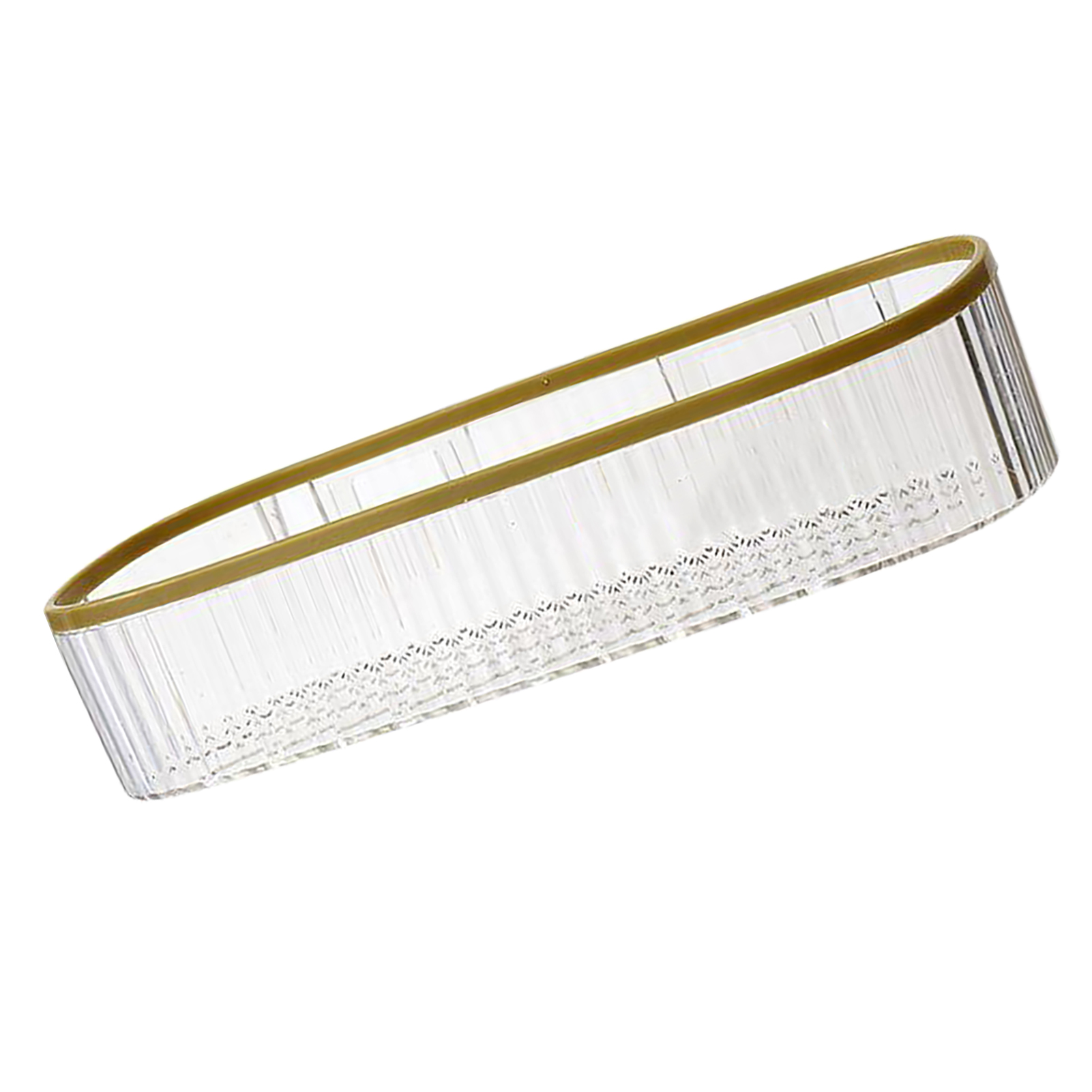 Transparenter, Selbstklebender, Weißer Wandorganizer Aus Kunststoff Zur Aufbewahrung An Der Wand Ohne Bohren – Badezimmer, Küche, Wohnzimmer