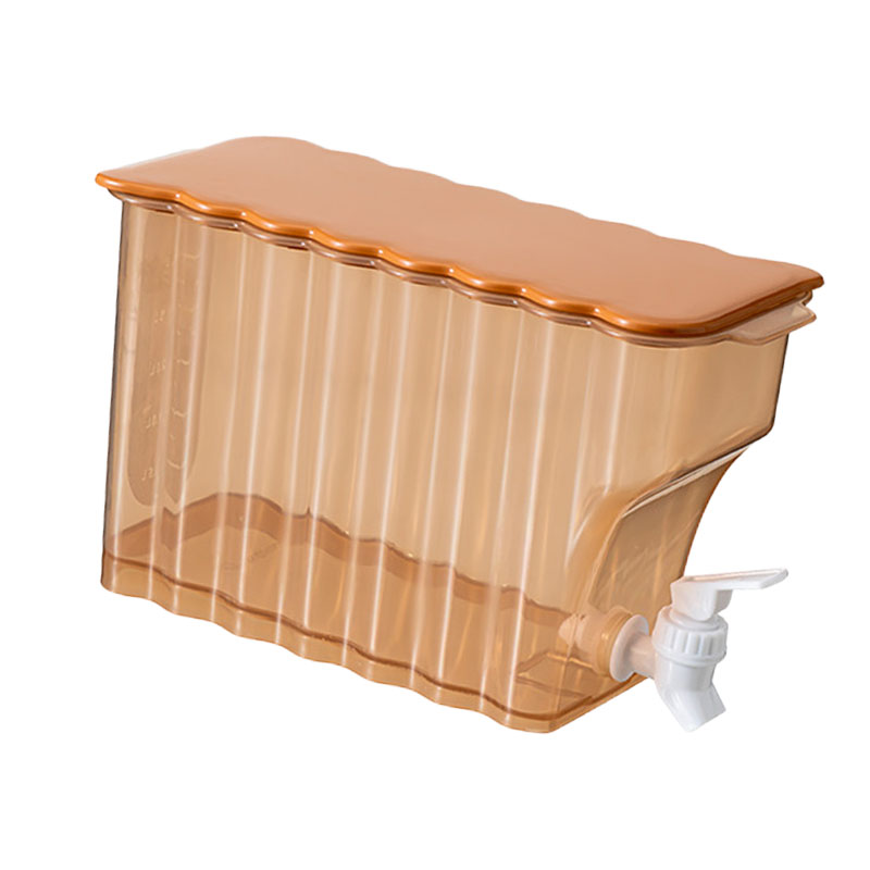 Wasserkocher Mit Zapfhahn, Pp-versiegelt, Kühlschrankgeeignet, Für Früchtetee, Blütentee, Milch, Tee, Wasser, Orange